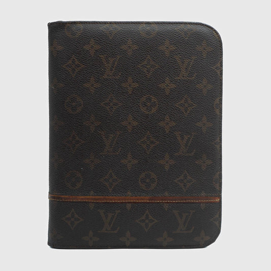 LOUIS VUITTON Notebook Cover Monogram Organizer Vintage 80s