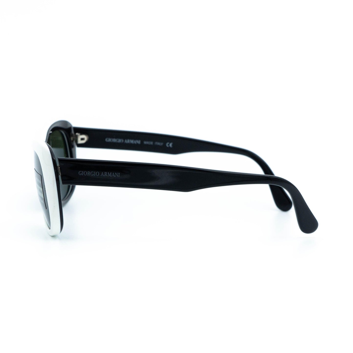 Giorgio Armani 840 black white vintage sunglasses