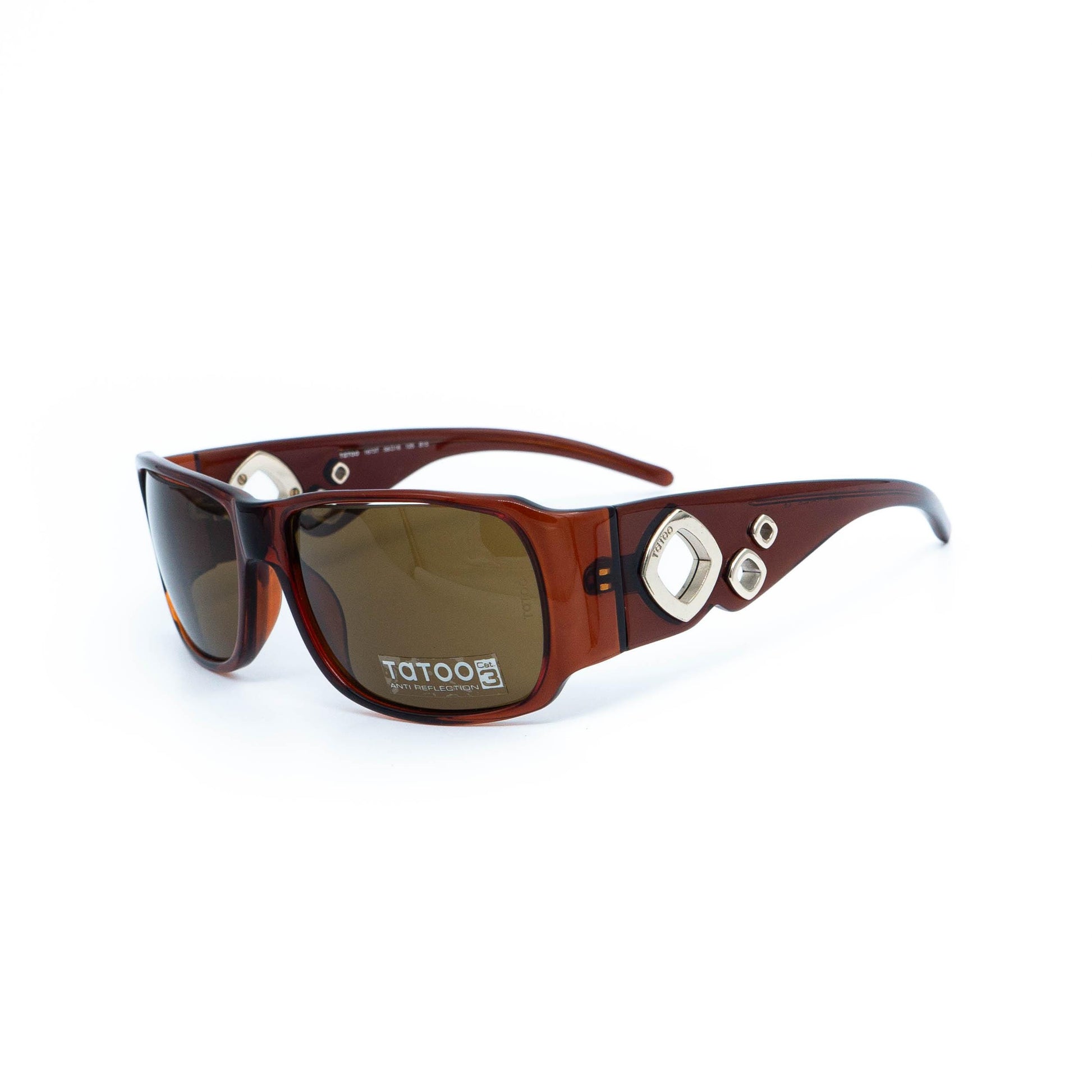 MOREL Tatoo 1673T brown vintage sunglasses front view