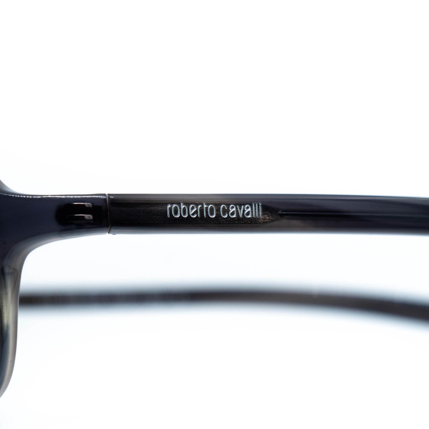 Cavalli temple logo close-up detail