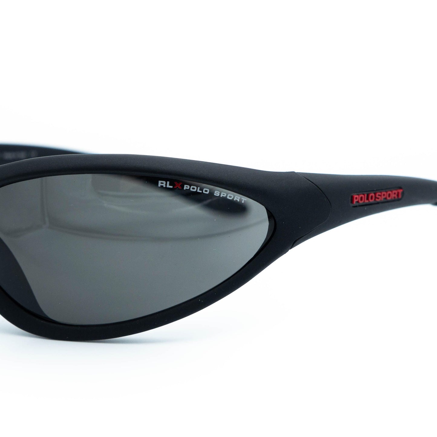 RL Polo Sport RLX R3 9JR Black Sport Sunglasses Vintage