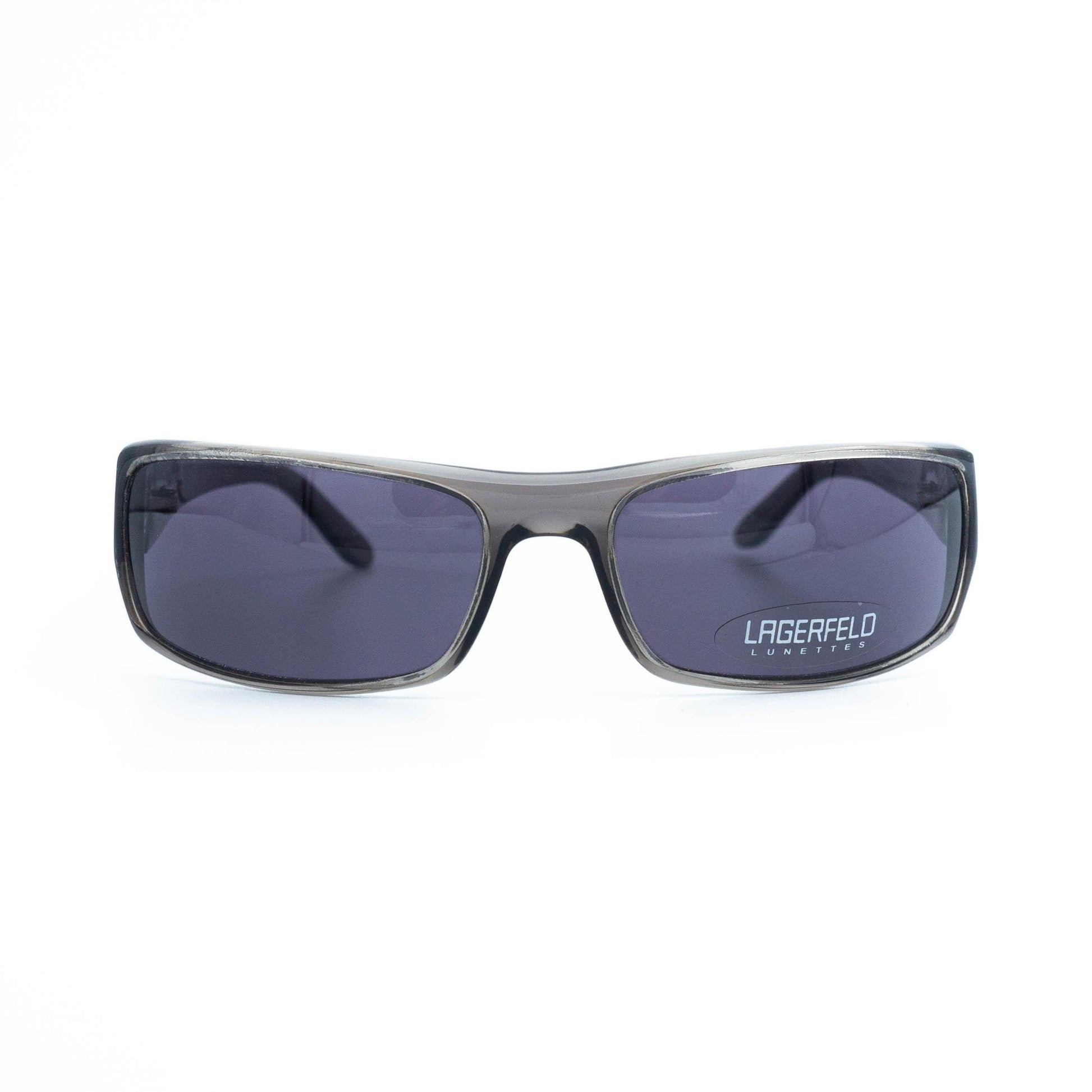Karl Lagerfeld 4519 black vintage sunglasses front view