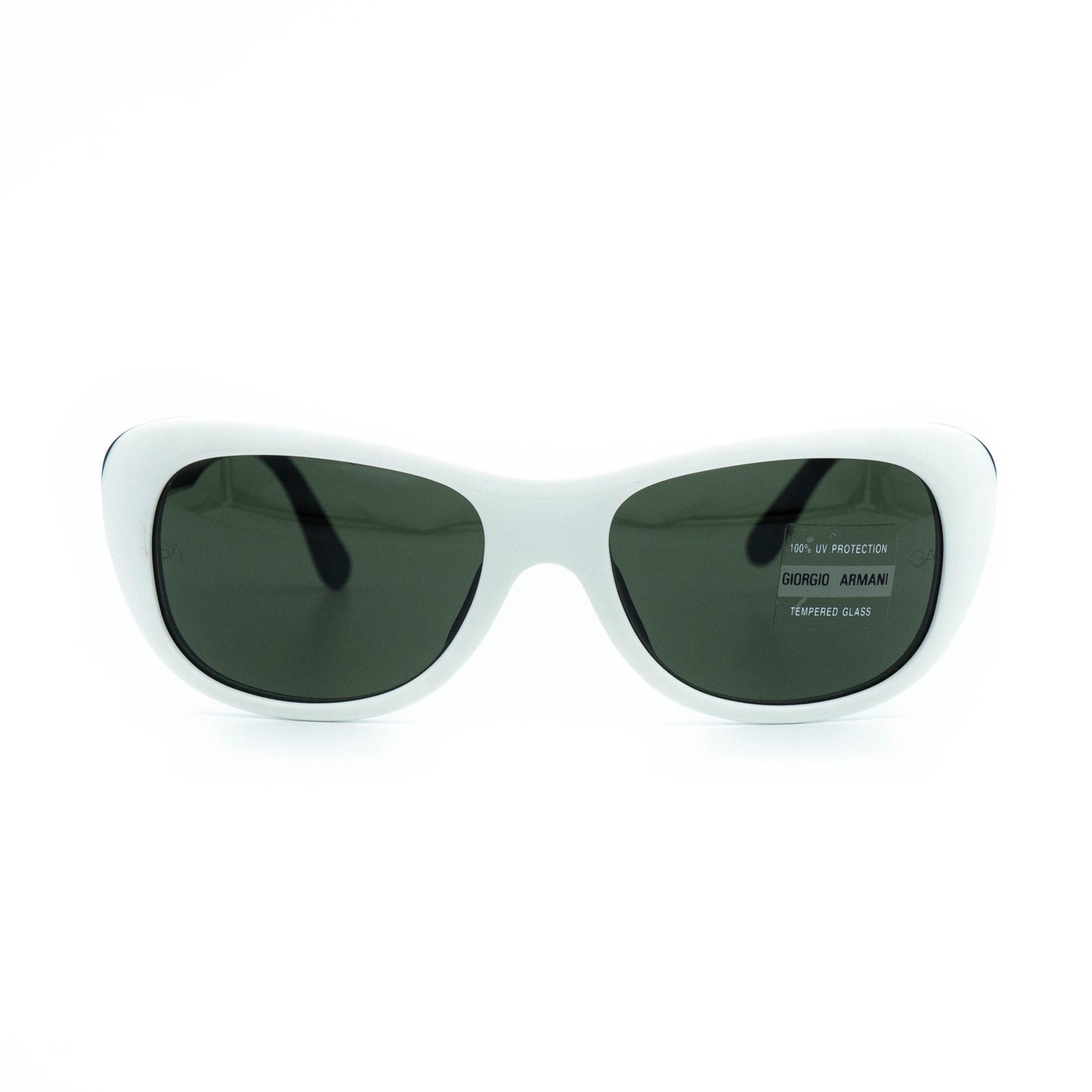 Giorgio Armani 840 black white vintage sunglasses