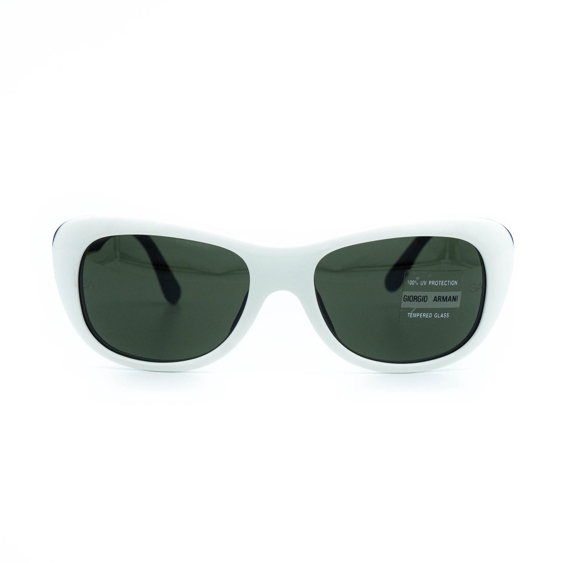 Giorgio Armani 840 black white vintage sunglasses