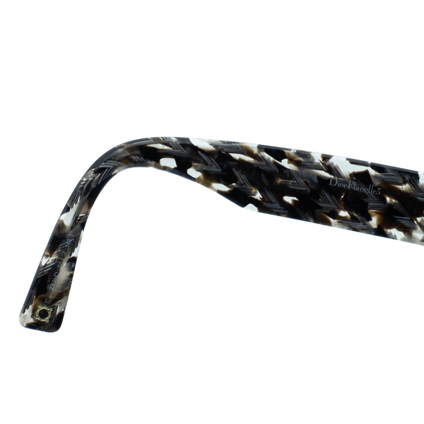 Christian DIOR Flanelle 3 Black Women Sunglasses Vintage