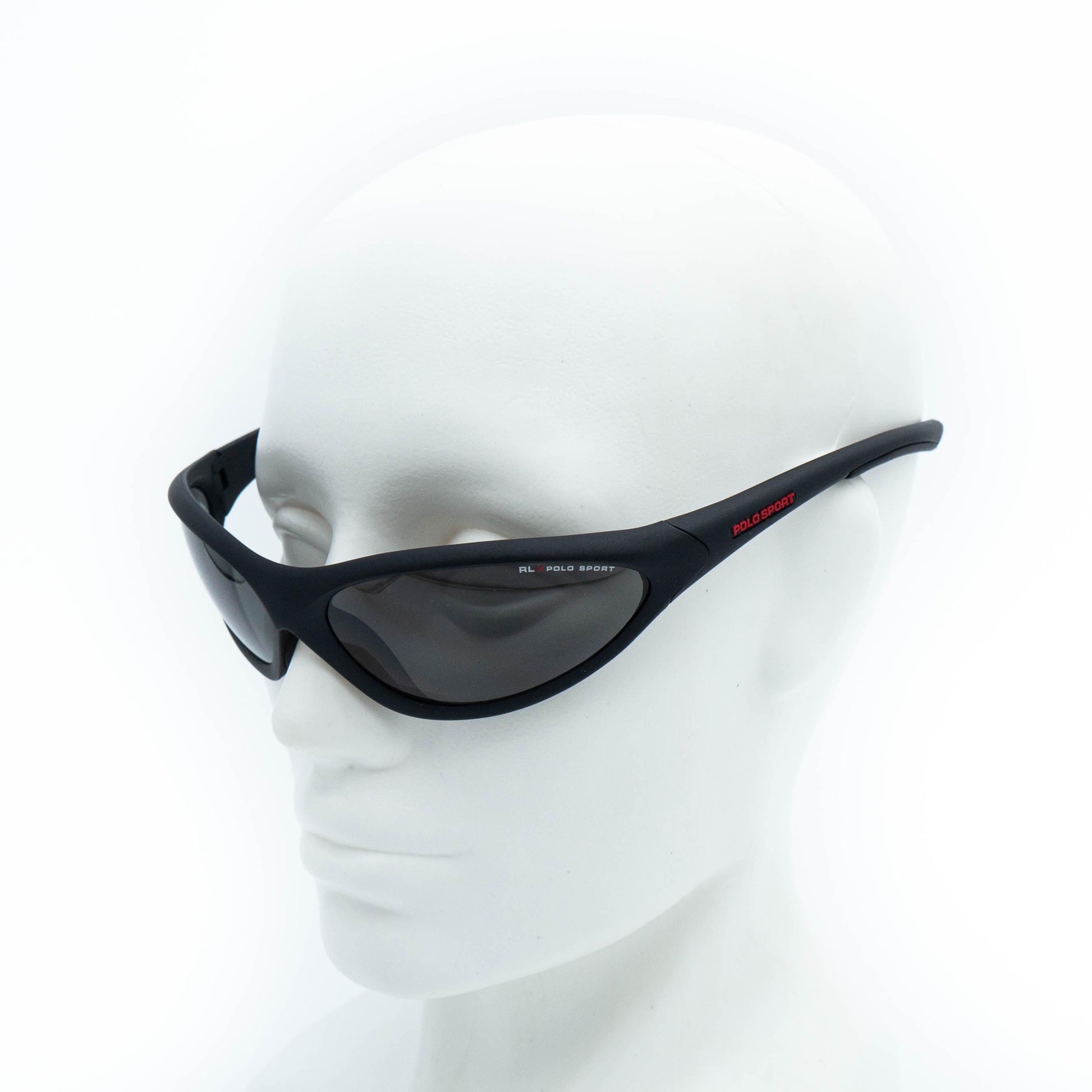 RL Polo Sport RLX R3 9JR black vintage sunglasses