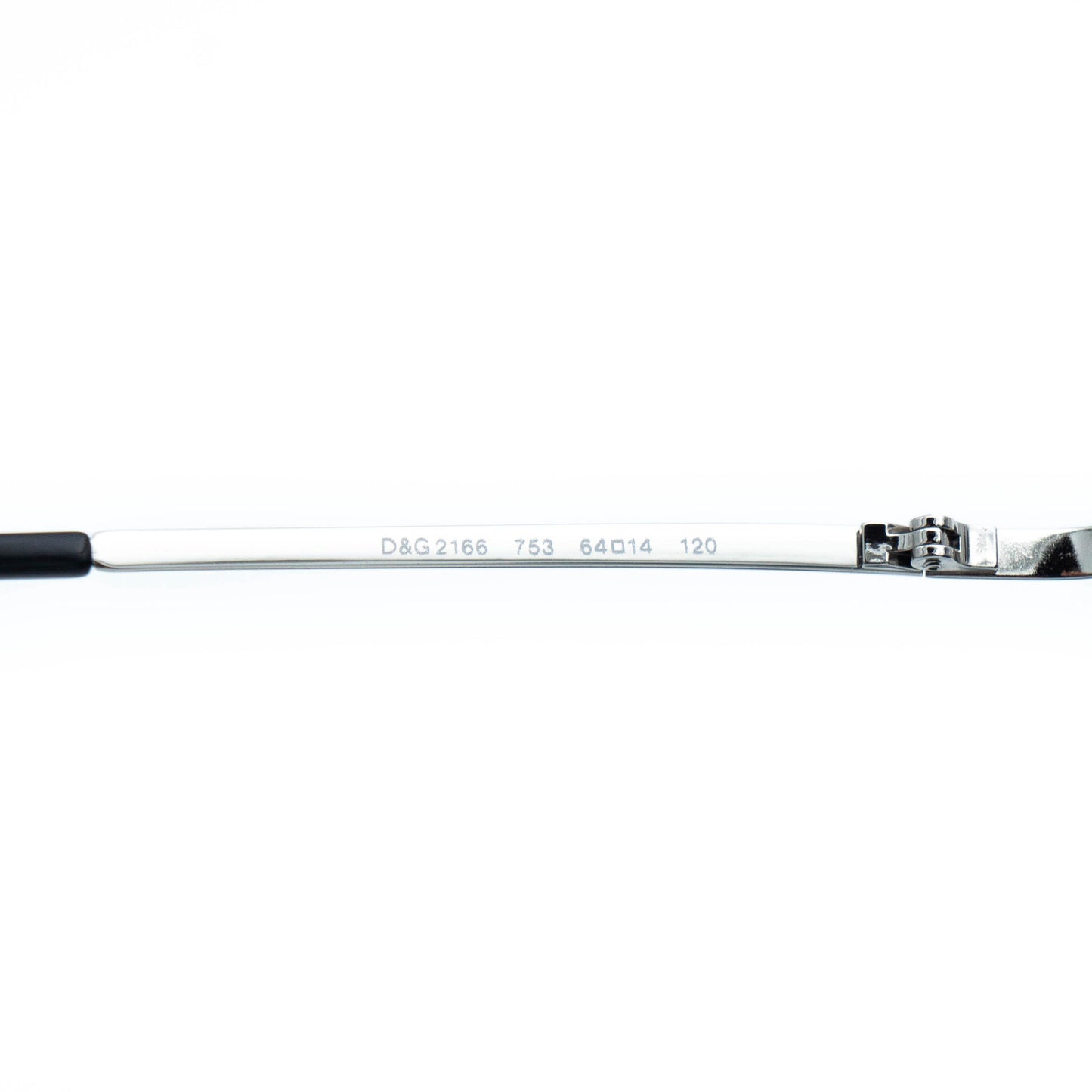 Dolce & Gabbana 2166 Silver Aviator Sunglasses Vintage