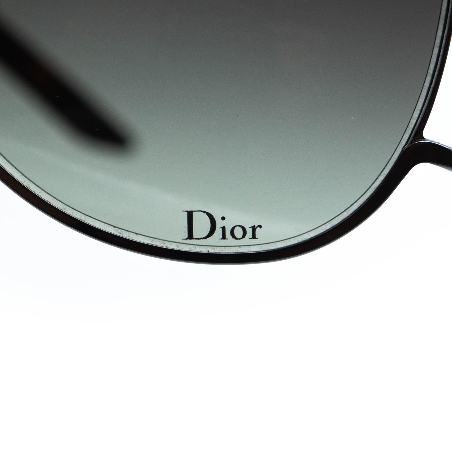 Christian DIOR PRECOLL 2 Brown Aviator Sunglasses