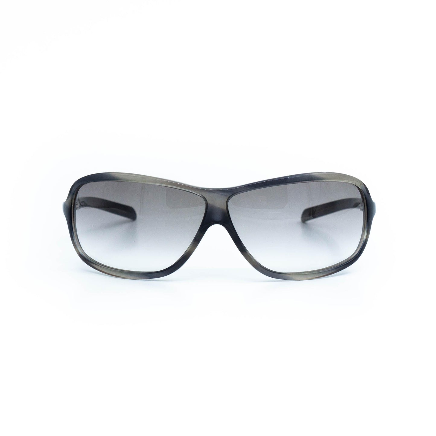 Roberto Cavalli Edipo 90s gray mask sunglasses front view