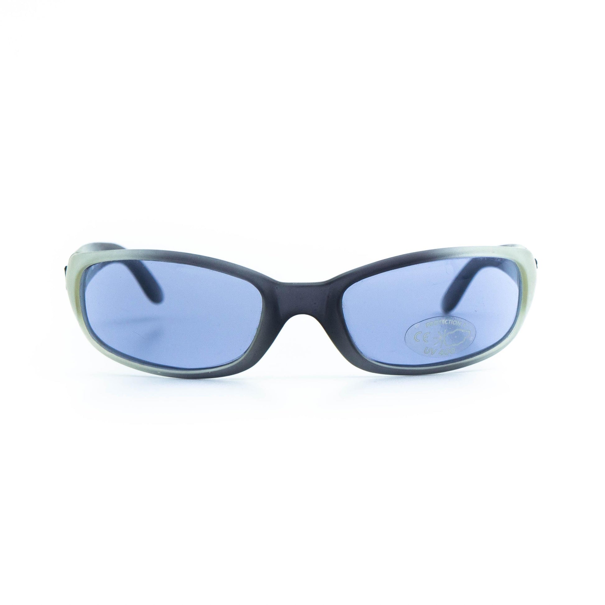 Puma by Licefa Sport Blue Oval sunglasses front view