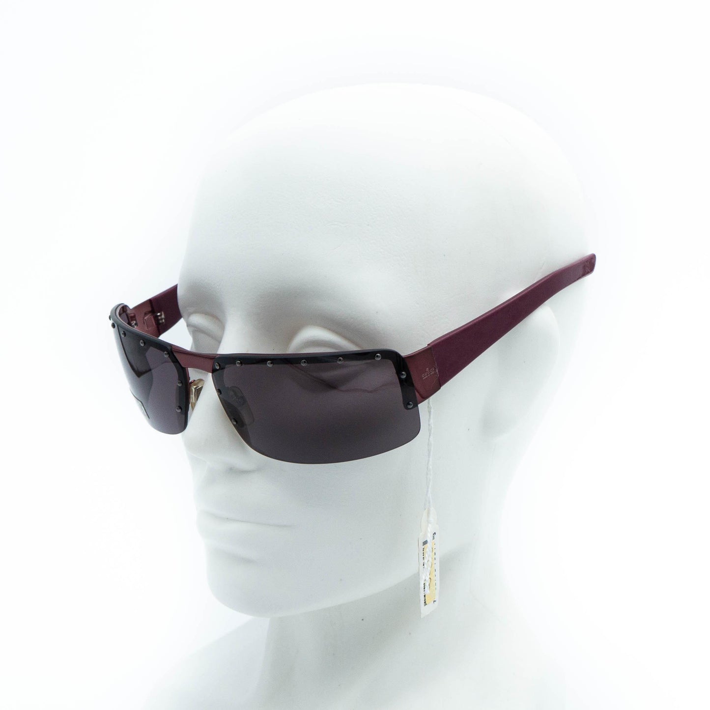 GUCCI GG 1823 studded purple vintage sunglasses