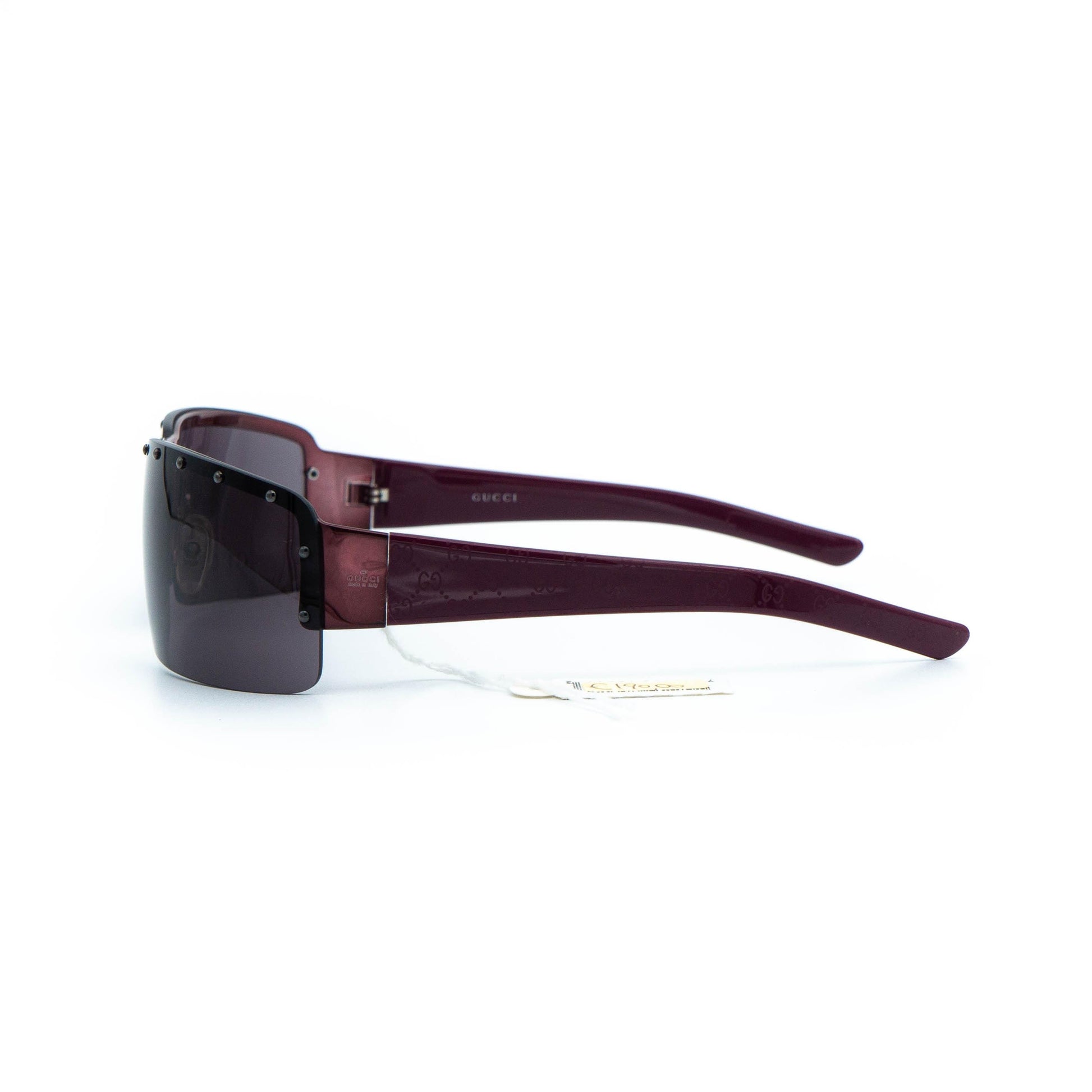 GUCCI GG 1823 studded purple vintage sunglasses
