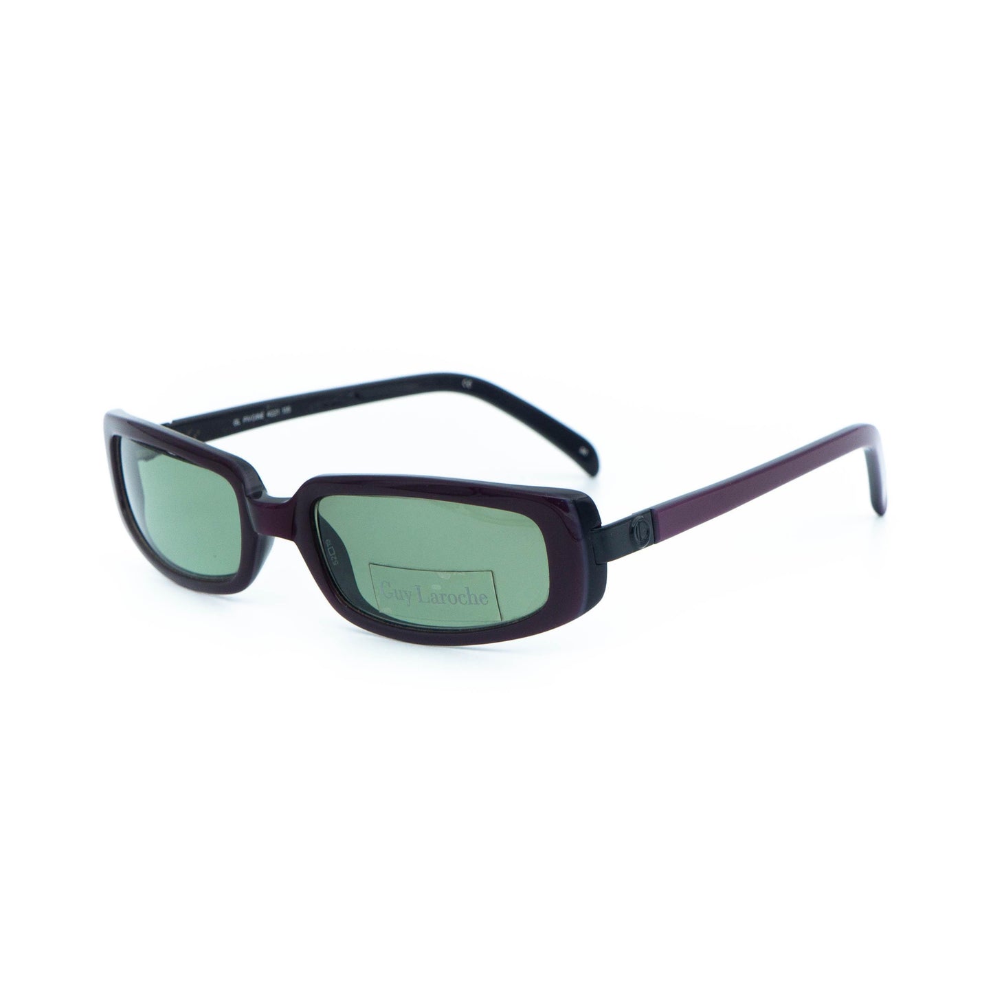 Guy Laroche GL PAVOINE Black Purple Vintage Sunglasses