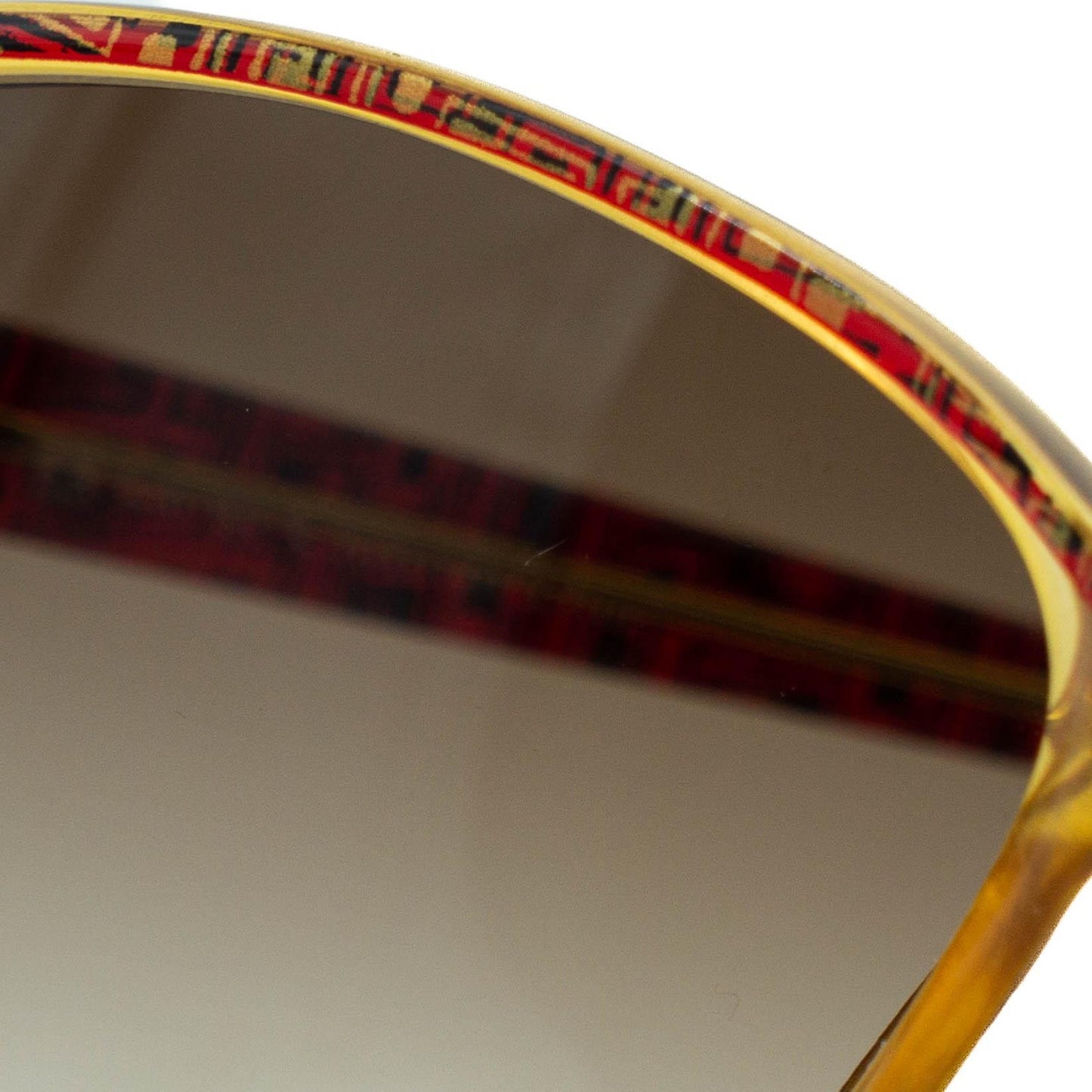 Christian DIOR 2797 Gold Oval Sunglasses Vintage 80s 90s