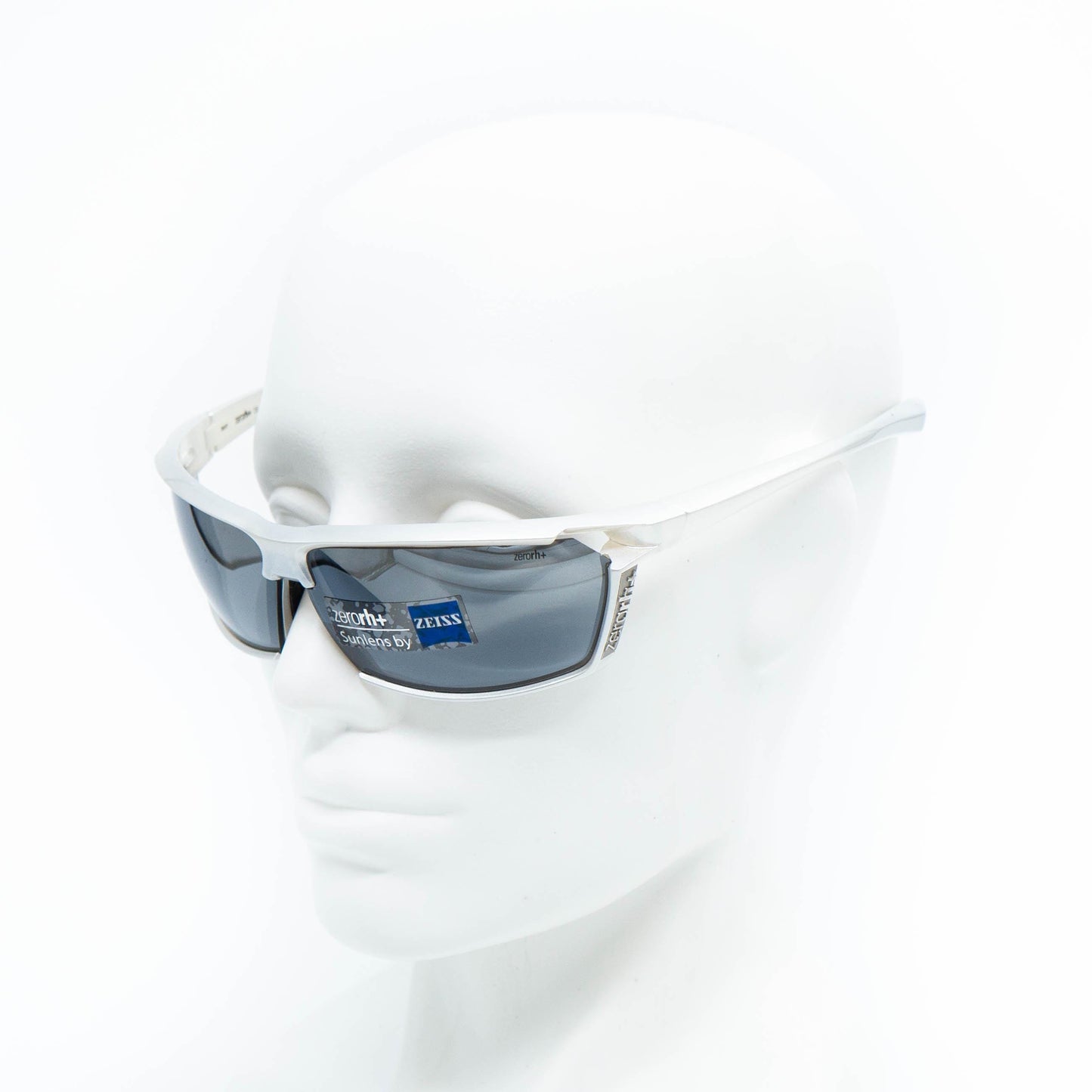 ZeroRH+ Olympos white sunglasses on mannequin