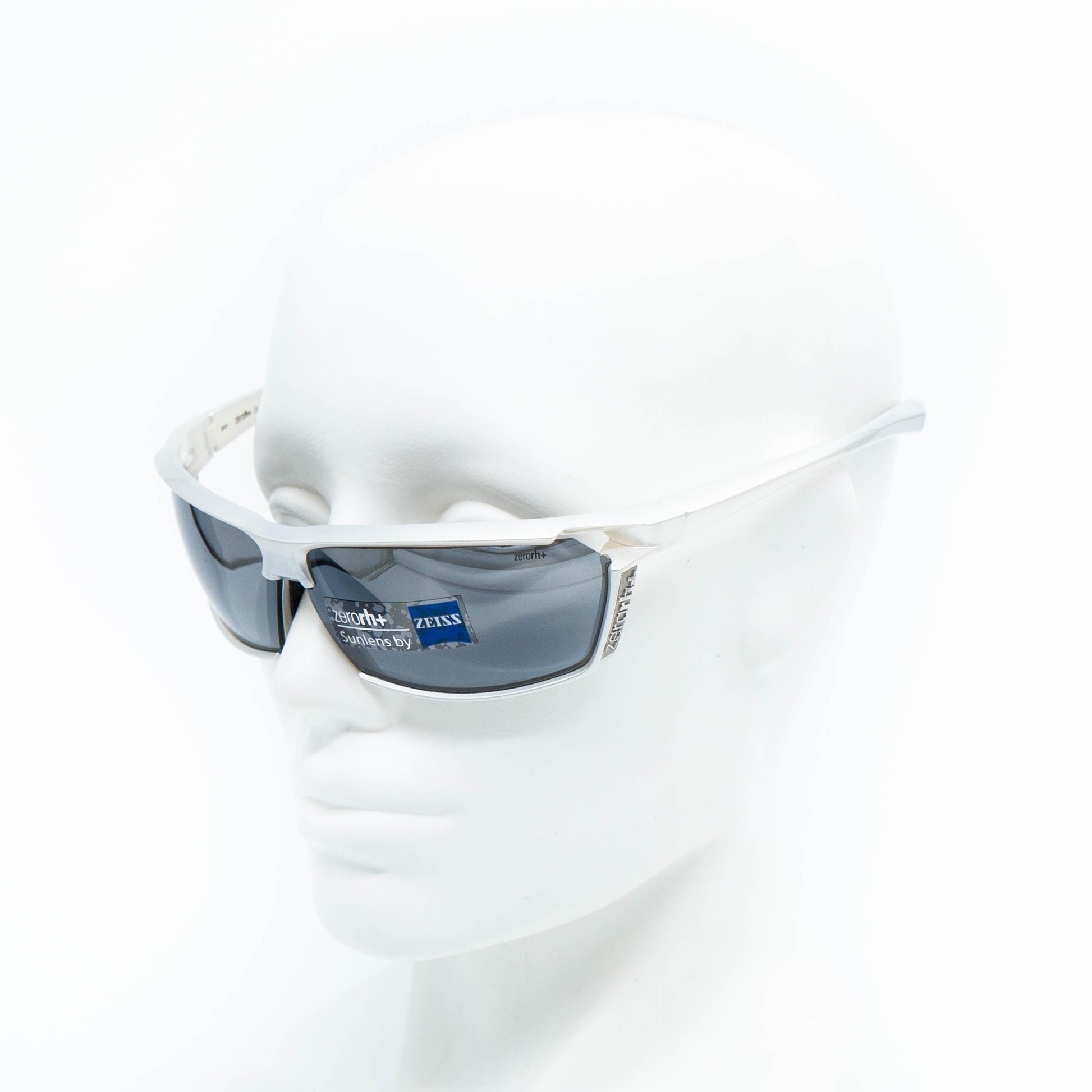 ZeroRH+ Olympos white sunglasses on mannequin