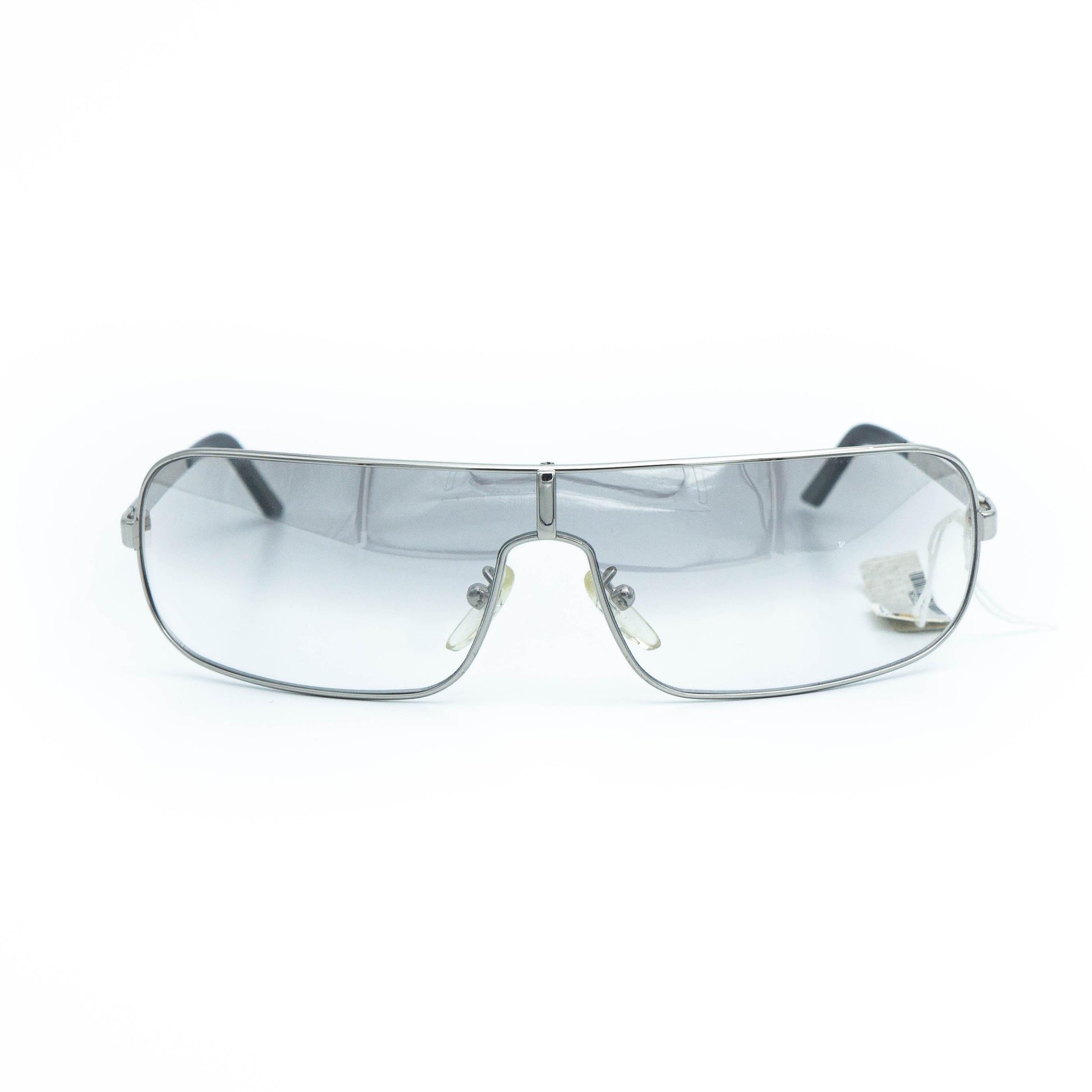 FENDI SL 7222 silver shield mask vintage sunglasses