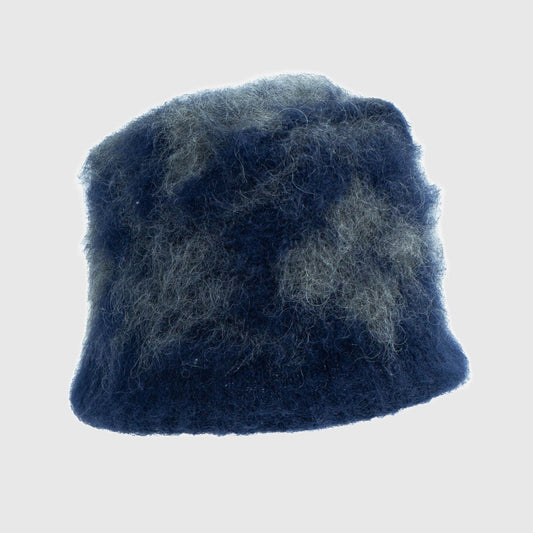 PRADA Mohair Bucket Hat Blue