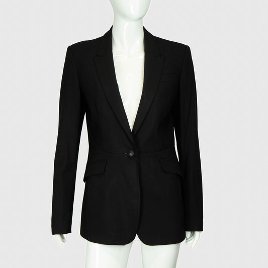 BURBERRY London Black Women Blazer Jacket