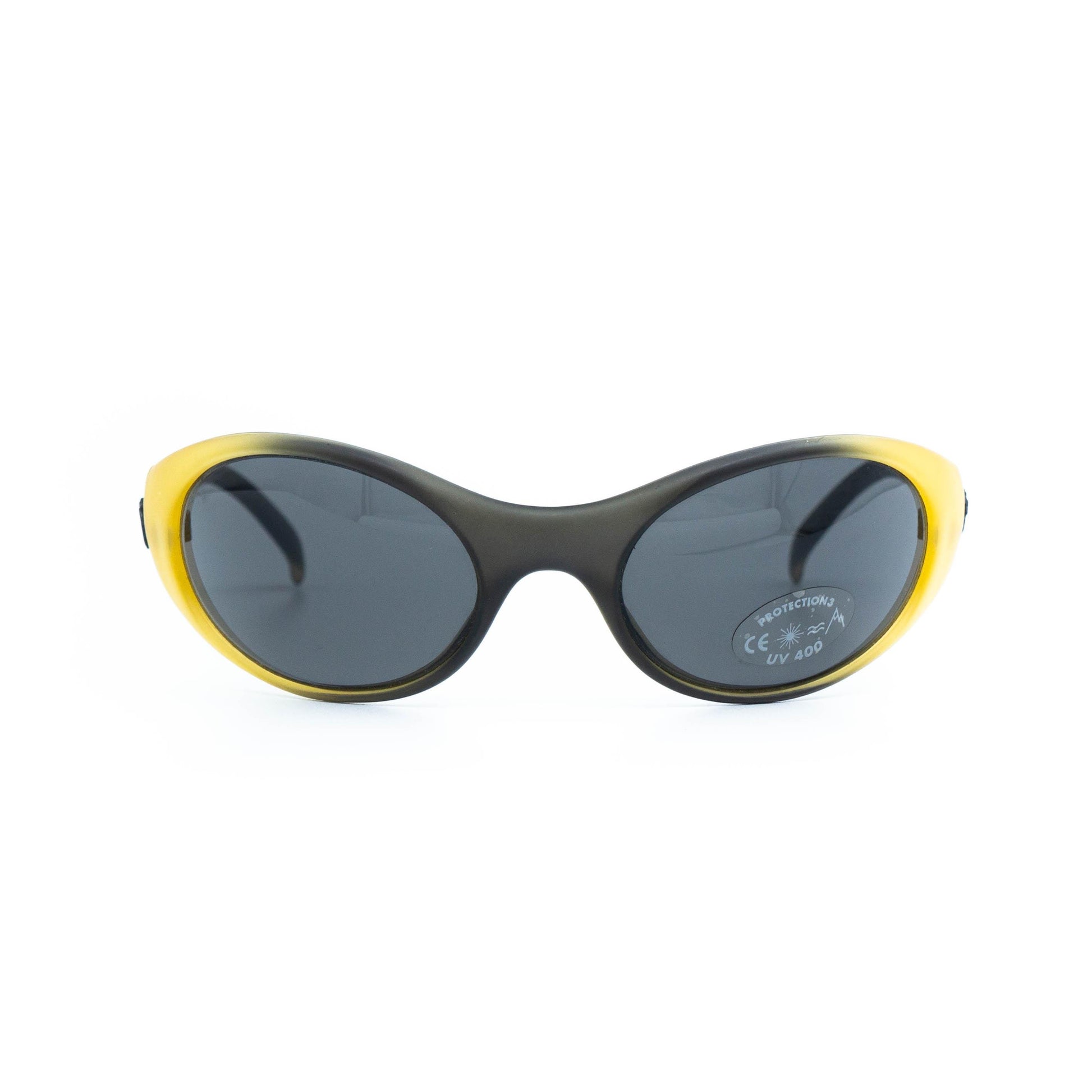PUMA by Licefa Sport Yellow Oval sunglasses front view