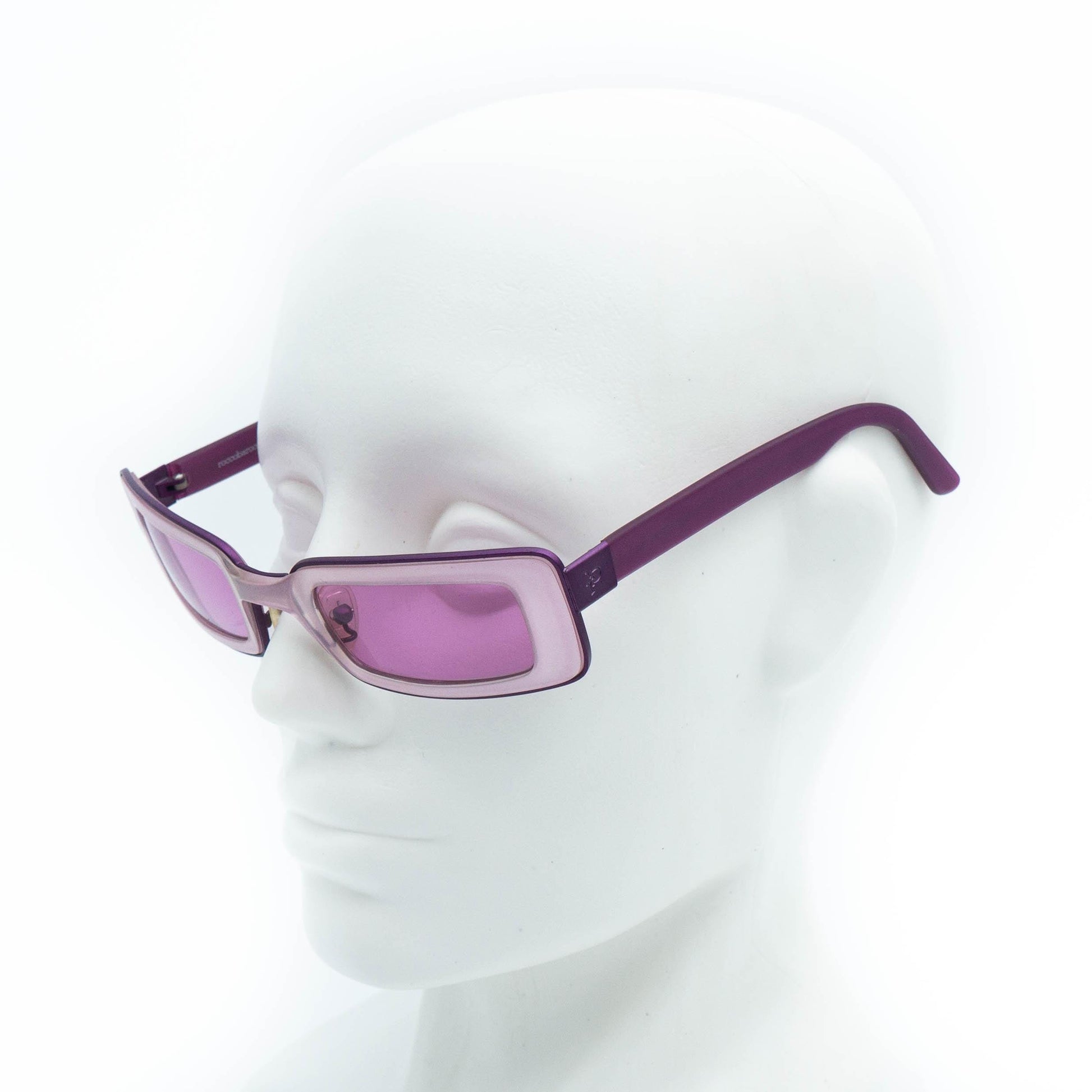 Roccobarocco 0298 purple vintage sunglasses