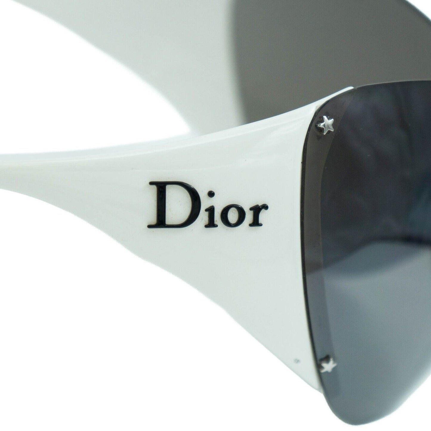 Christian DIOR SKI 1 White Wrap Mask Sunglasses Vintage 90s 00s