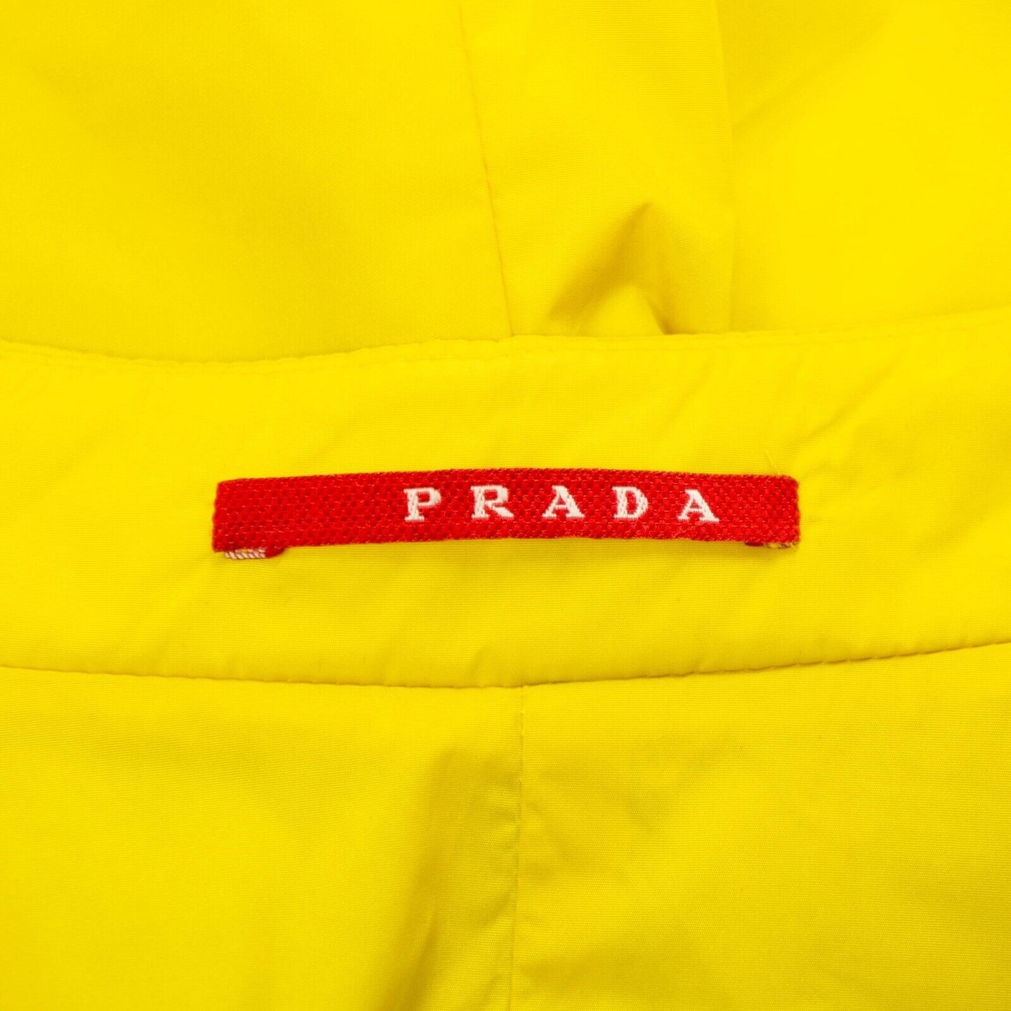 PRADA Women Nylon Yellow Jacket Vintage 00s