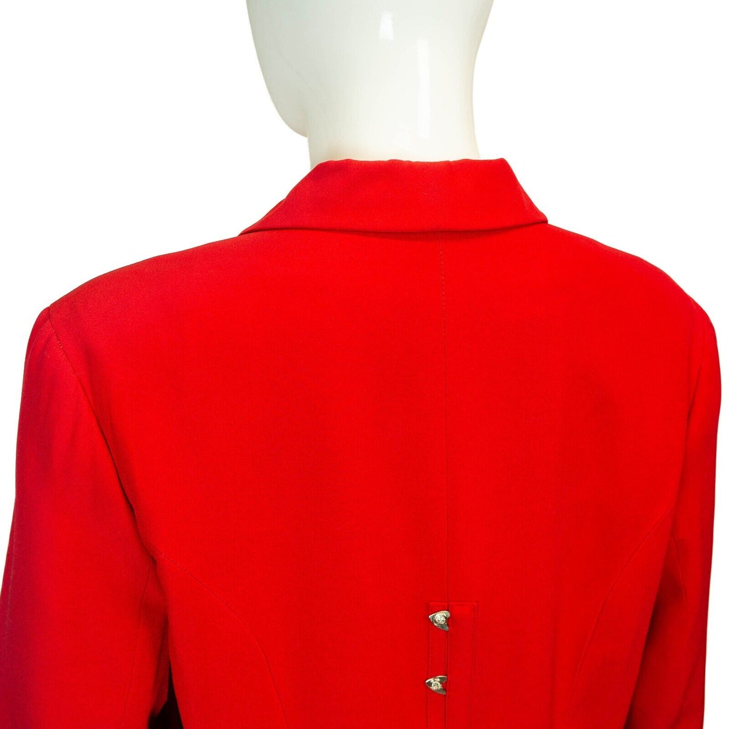 VERSACE Jeans Couture Red Blazer Jacket Vintage 90s 00s