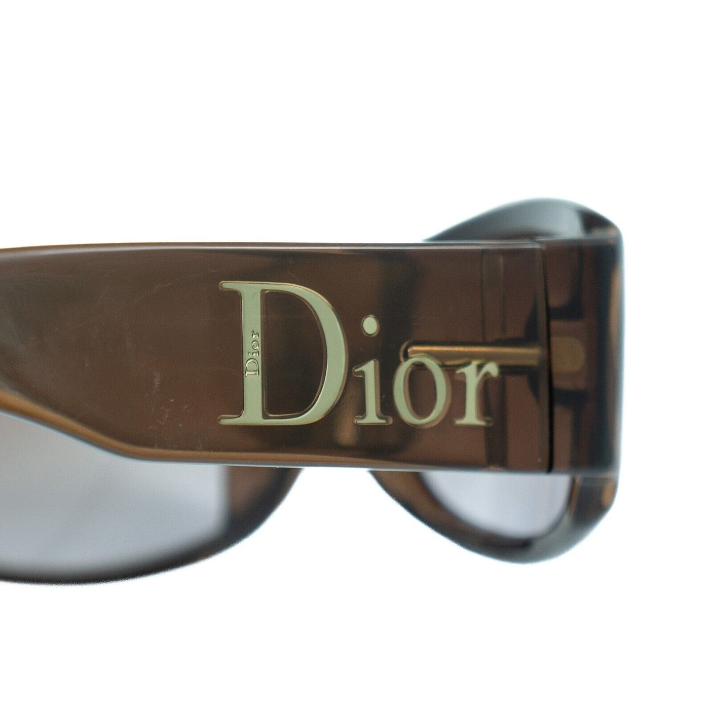 Christian DIOR DIORAMA 2 Brown Sunglasses Vintage 00s