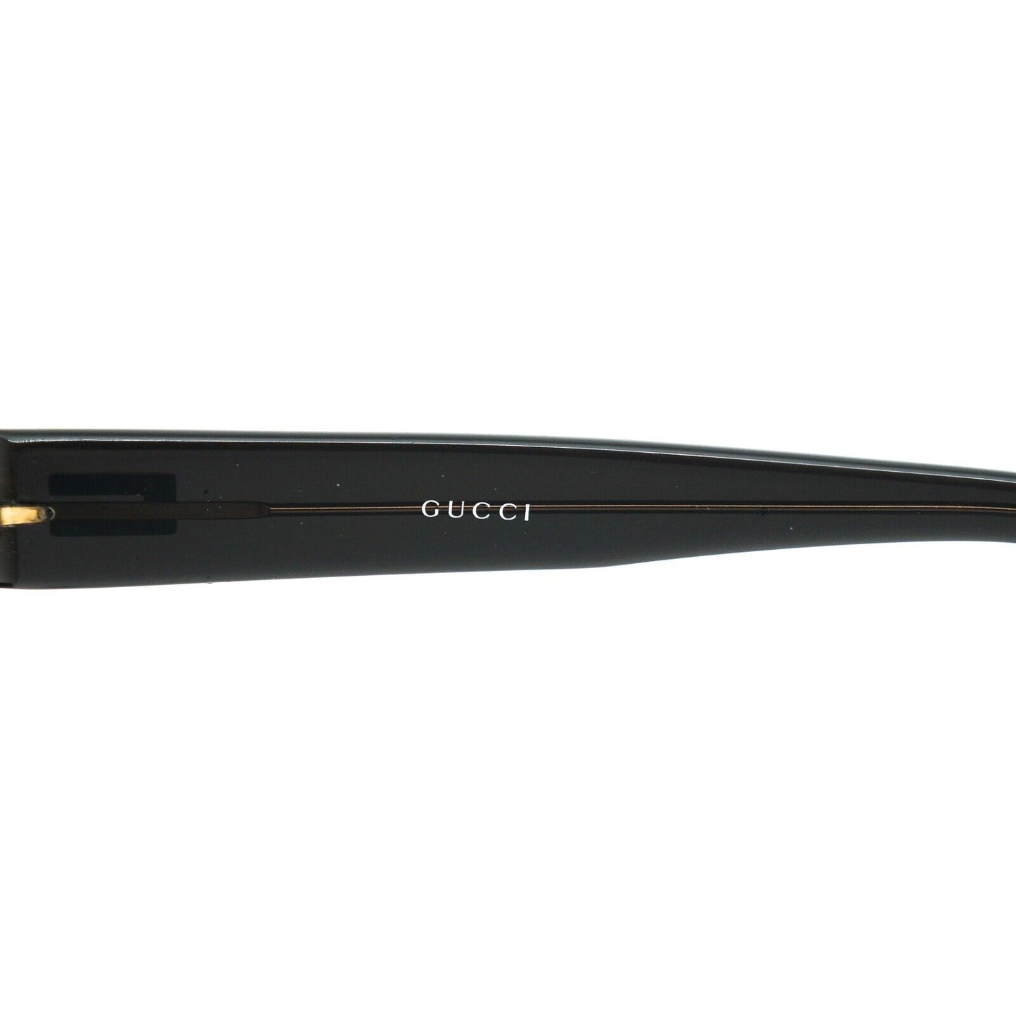 GUCCI GG 1800 Rimless Black Sunglasses Vintage 90s 00s