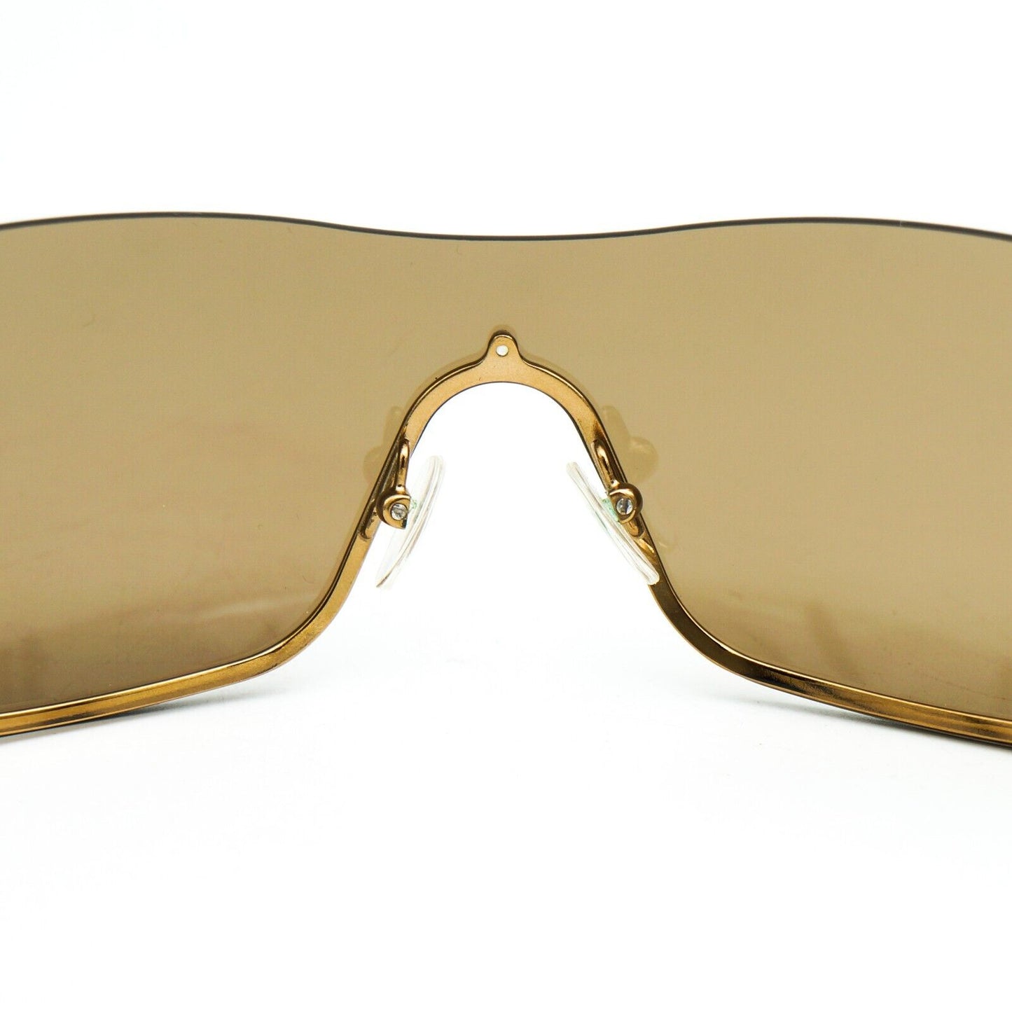 GUCCI GG 1690 Rimless Gold Sunglasses Vintage 90s 00s