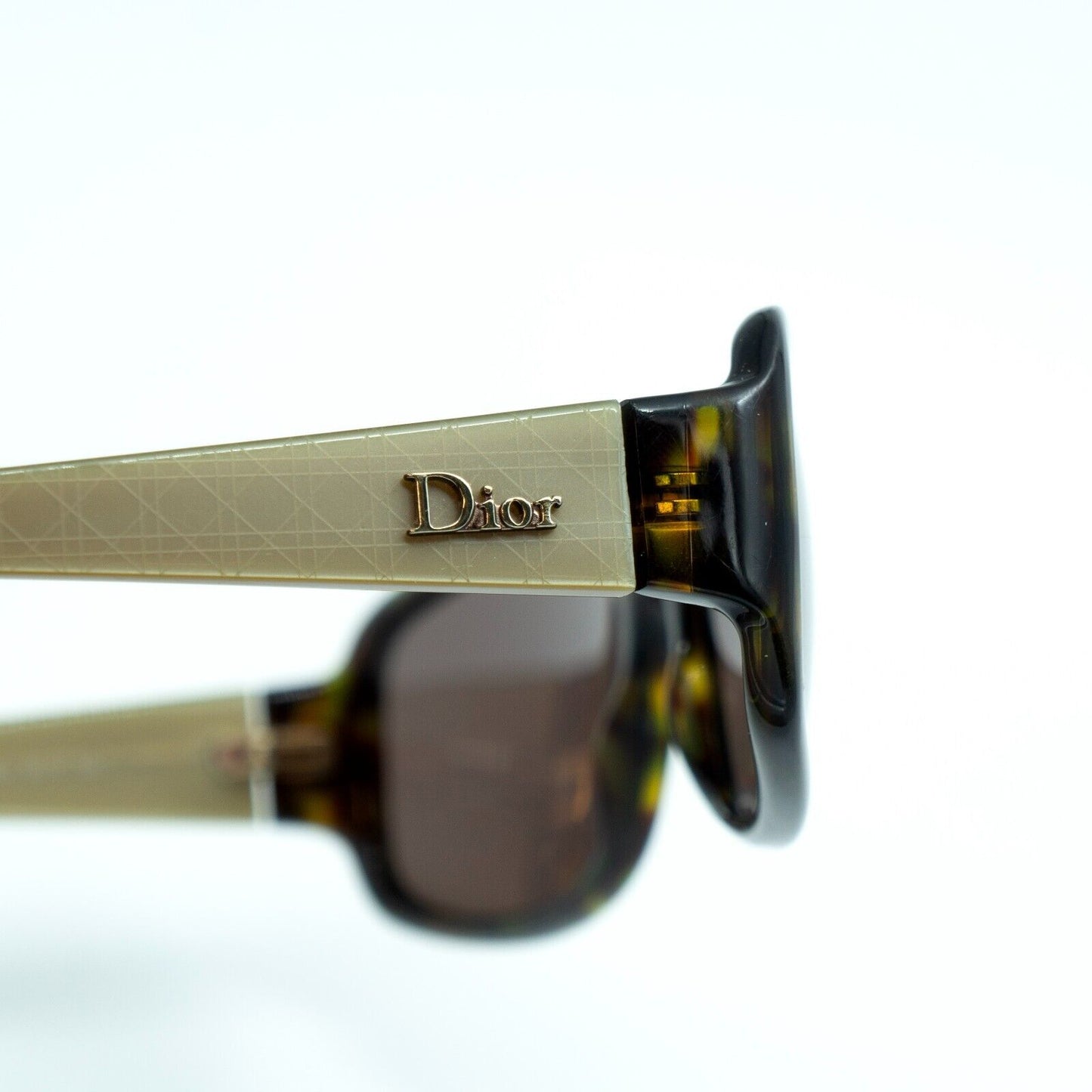 Christian DIOR GRANVILLE 2 Tortoise Beige Sunglasses VIntage 00s