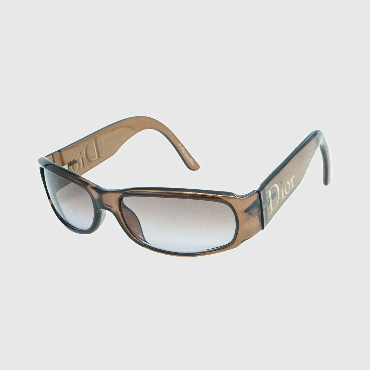 Christian DIOR DIORAMA 2 Brown Sunglasses Vintage 00s