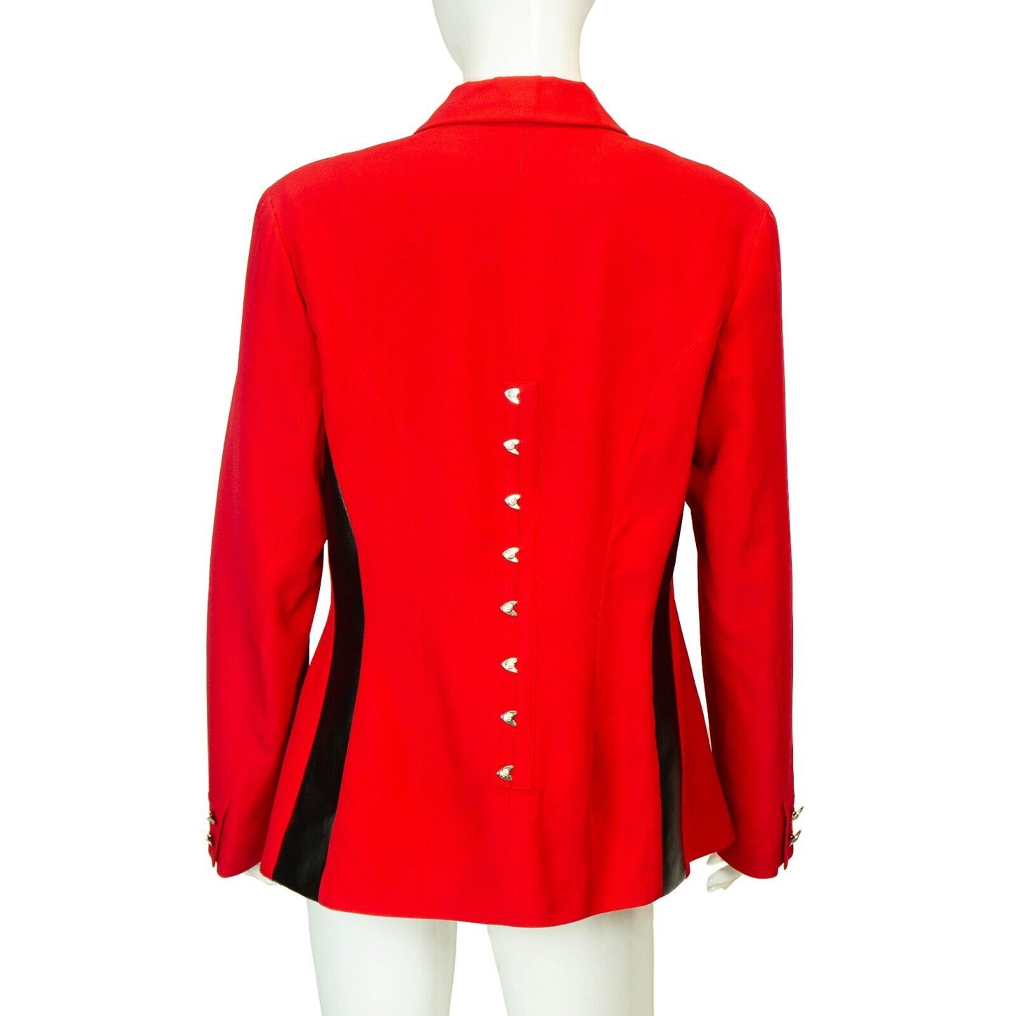 VERSACE Jeans Couture Red Blazer Jacket Vintage 90s 00s