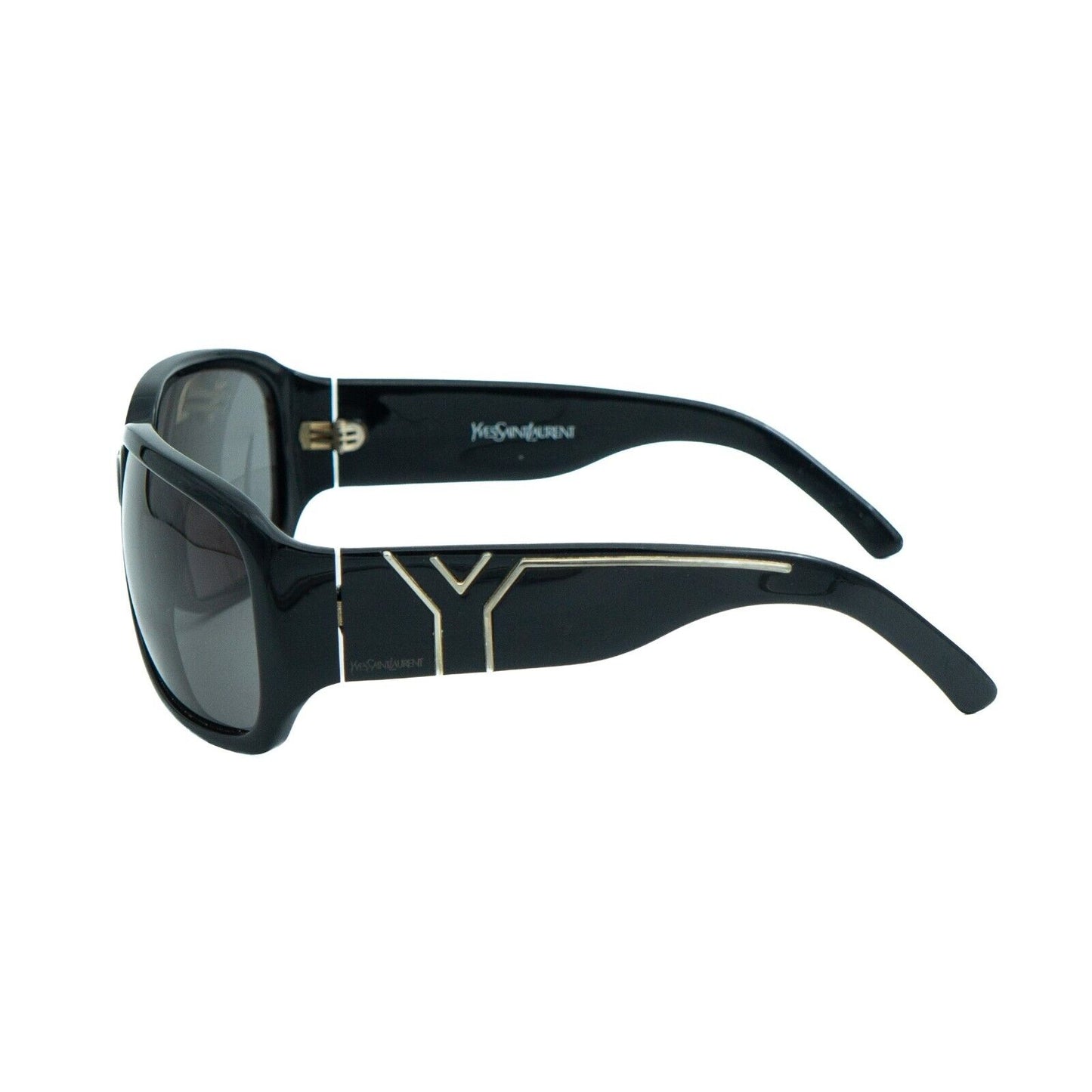 Yves Saint Laurent YSL 6207 Black Sunglasses Vintage 00s