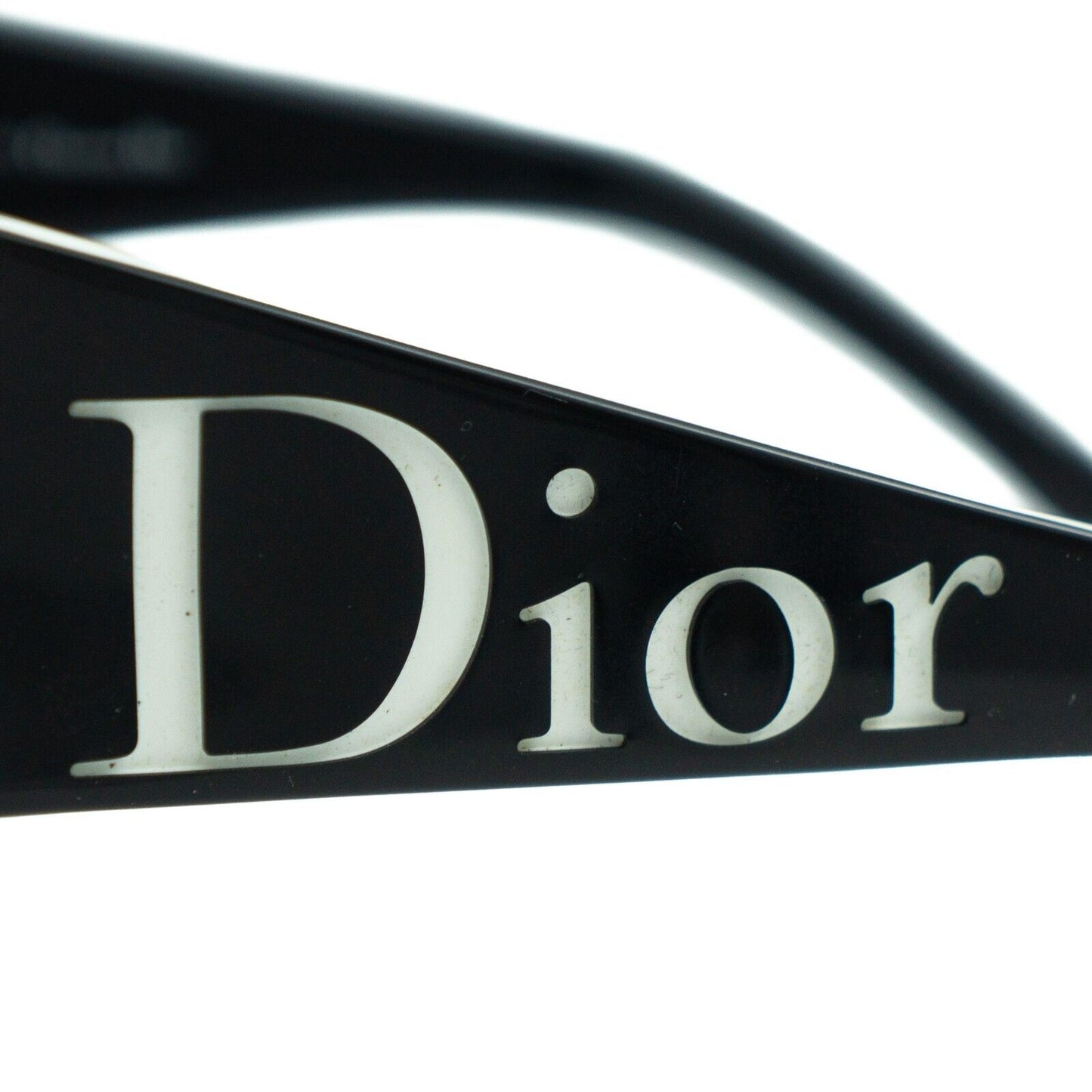 Christian DIOR YOUR DIOR 2 Black Logo Sunglasses Vintage 90s 00s