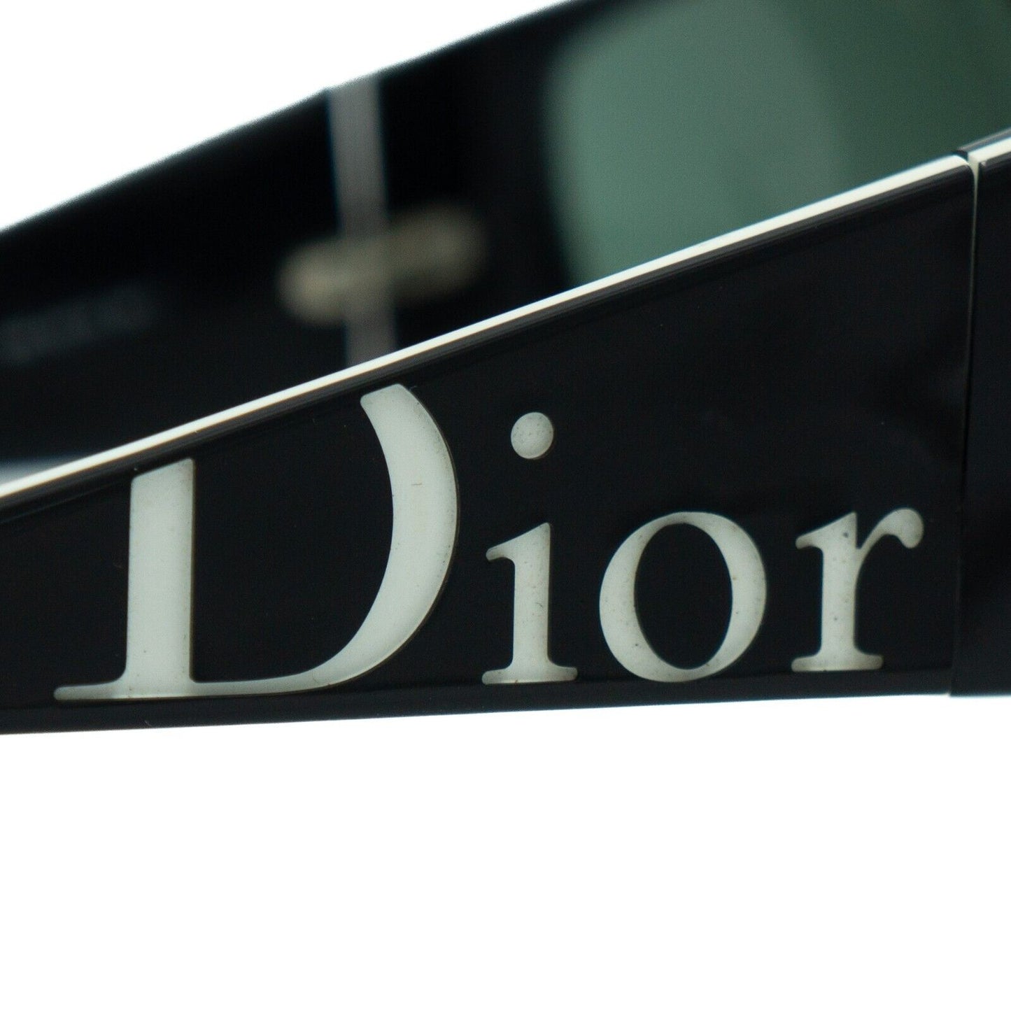 Christian DIOR YOUR DIOR 2 Black Logo Sunglasses Vintage 90s 00s