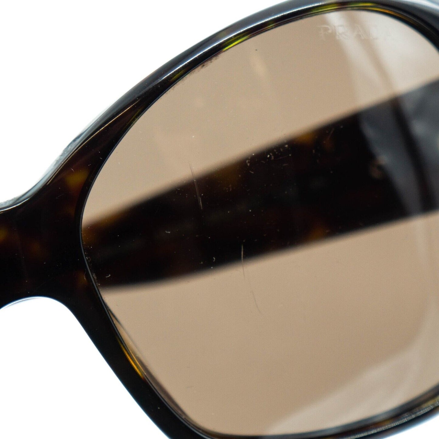 PRADA SPR 03M Brown Tortoise Sunglasses Vintage 90s 00s