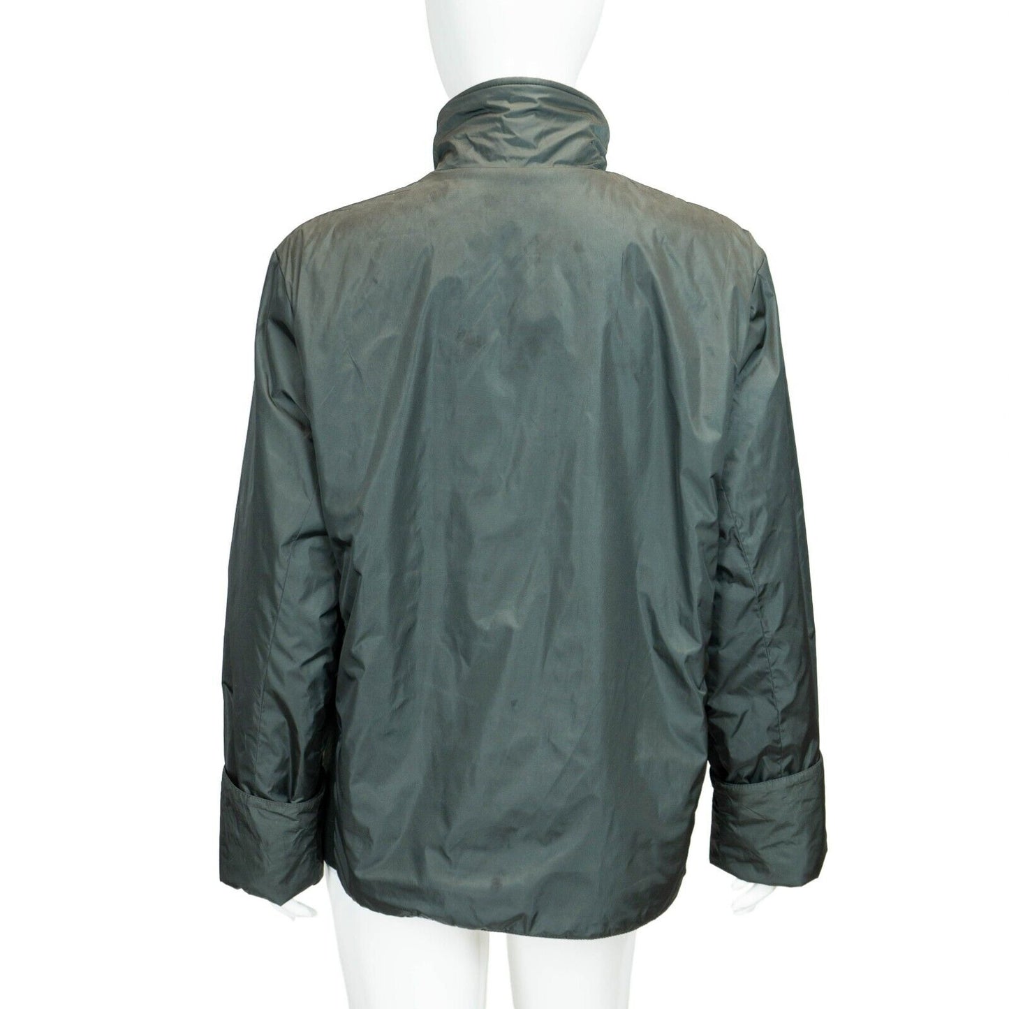 PRADA Green Nylon Jacket Vintage 90s 00s