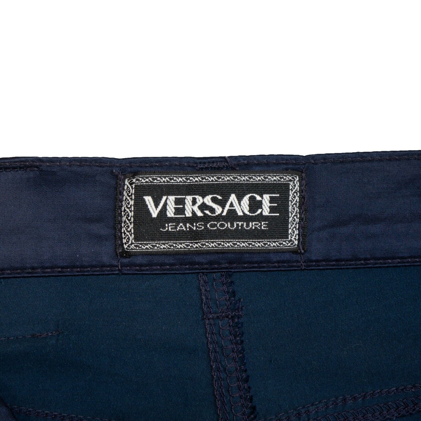 VERSACE Jeans Couture Purple Nylon Pants Vintage 90s 00s