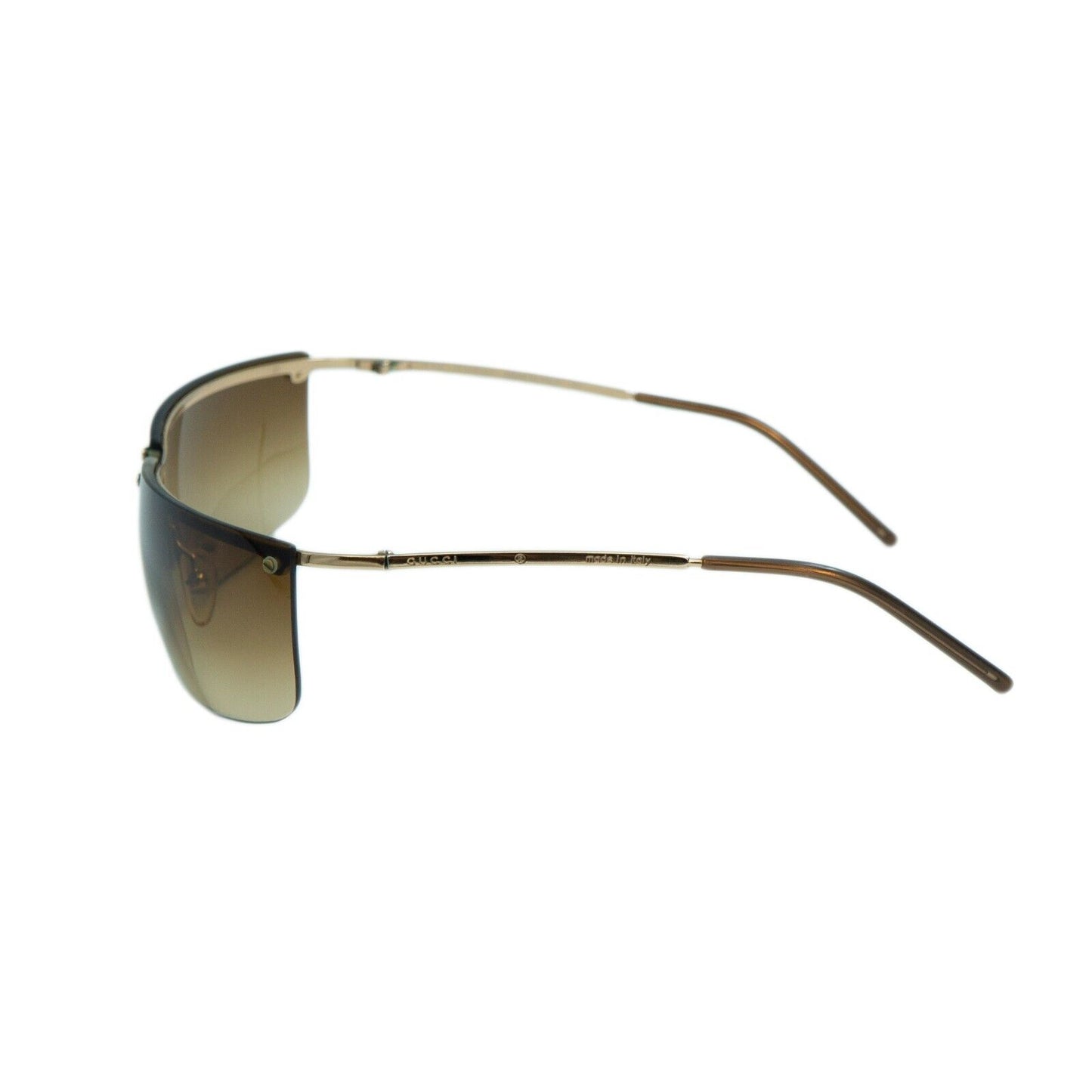 GUCCI GG 2653 Rimless Gold Sunglasses Vintage 90s 00s