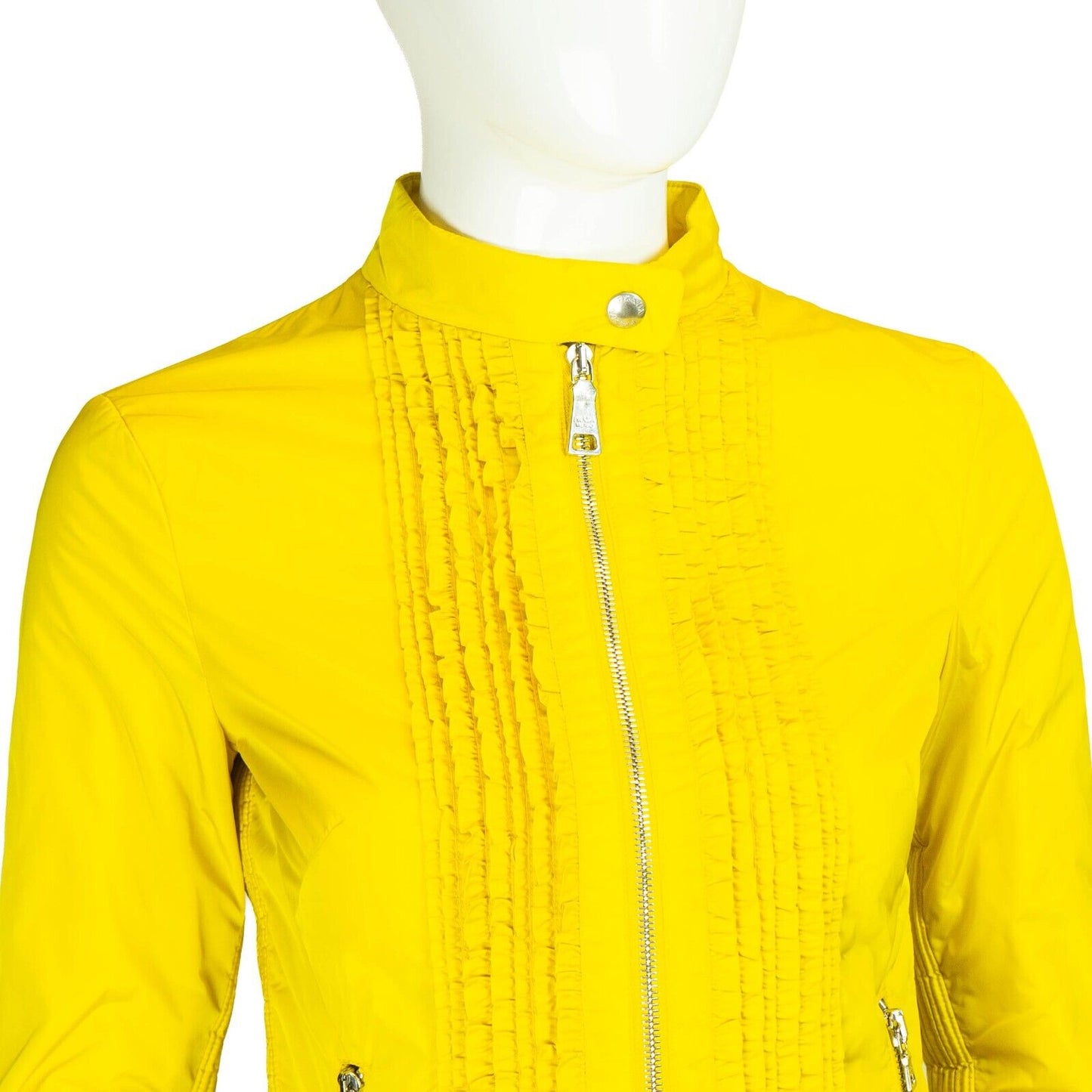 PRADA Women Nylon Yellow Jacket Vintage 00s