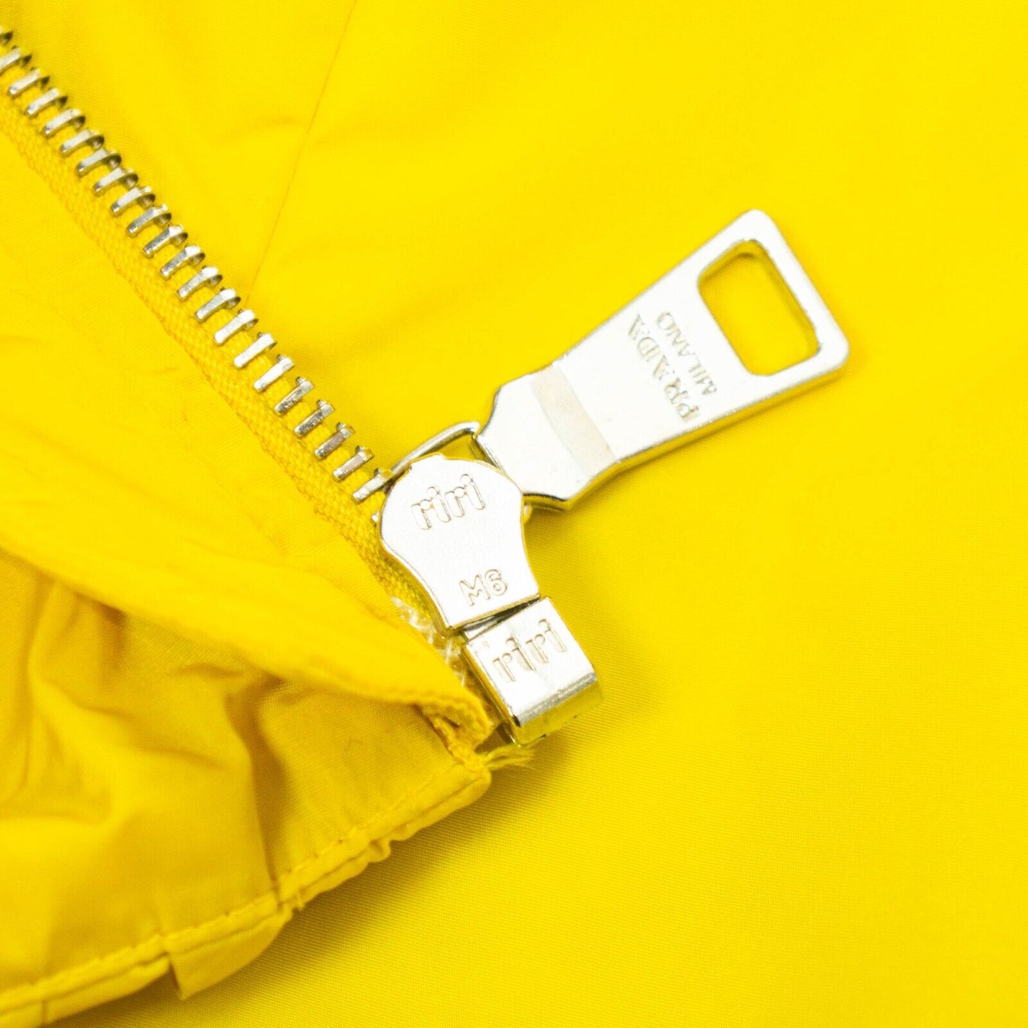 PRADA Women Nylon Yellow Jacket Vintage 00s