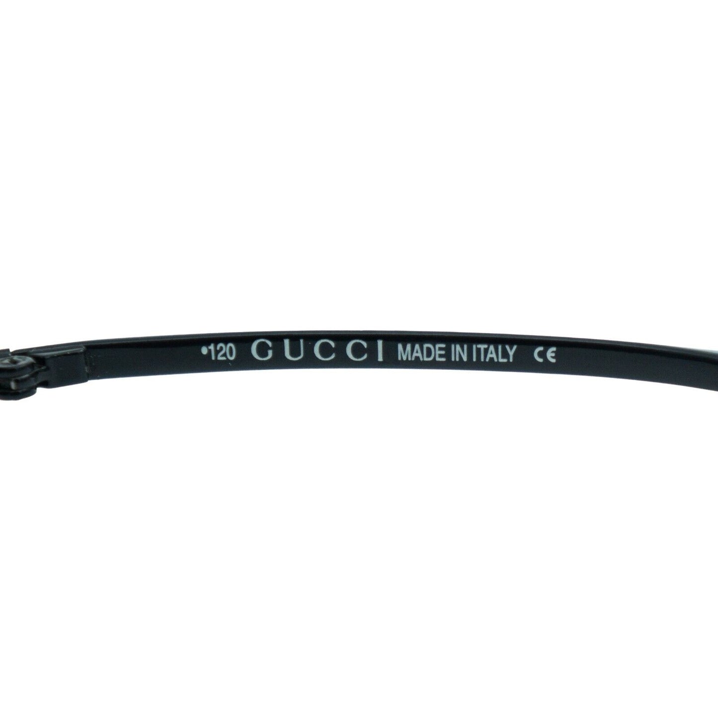 GUCCI GG 1690 Rimless Black Sunglasses Vintage 90s 00s