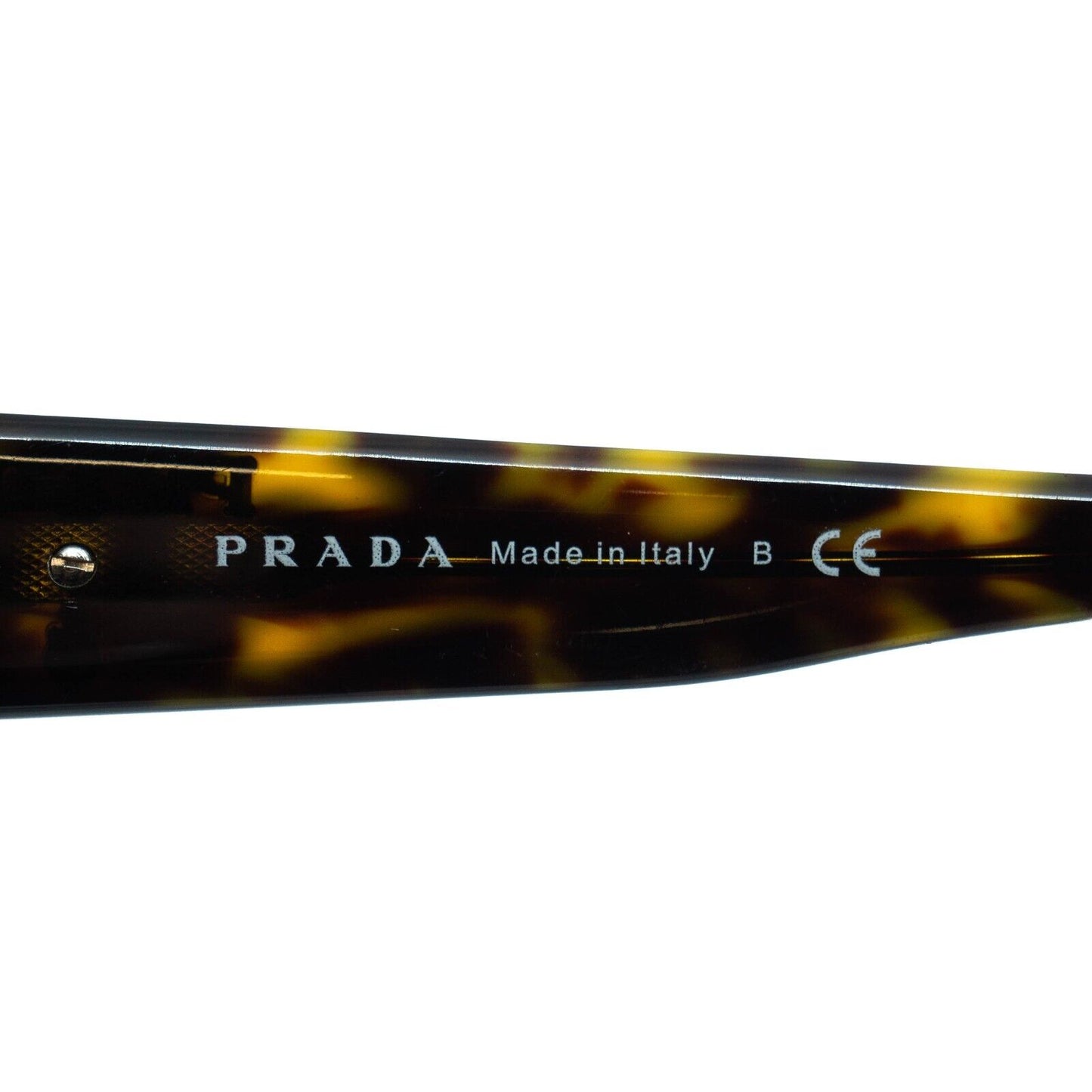 PRADA SPR 03M Brown Tortoise Sunglasses Vintage 90s 00s