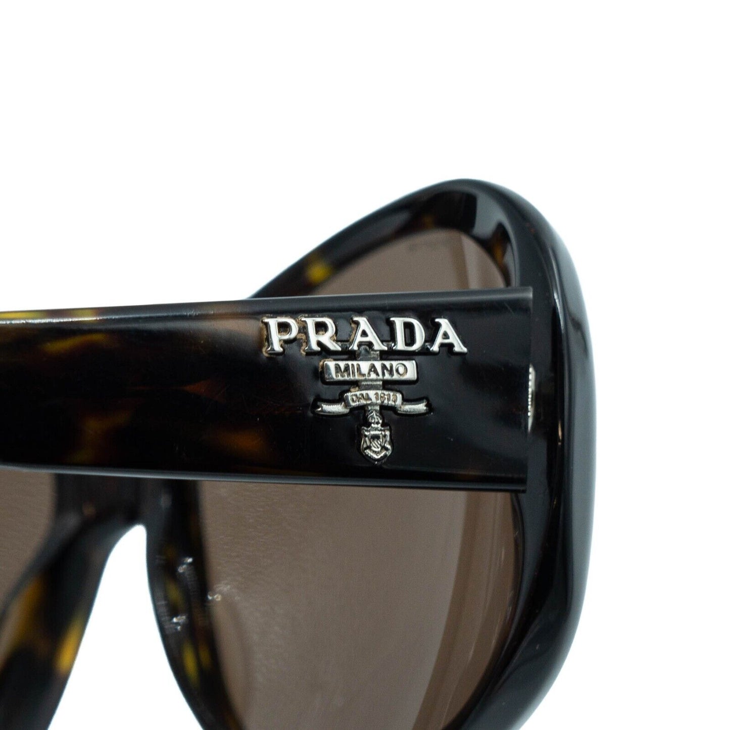 PRADA SPR 03M Brown Tortoise Sunglasses Vintage 90s 00s