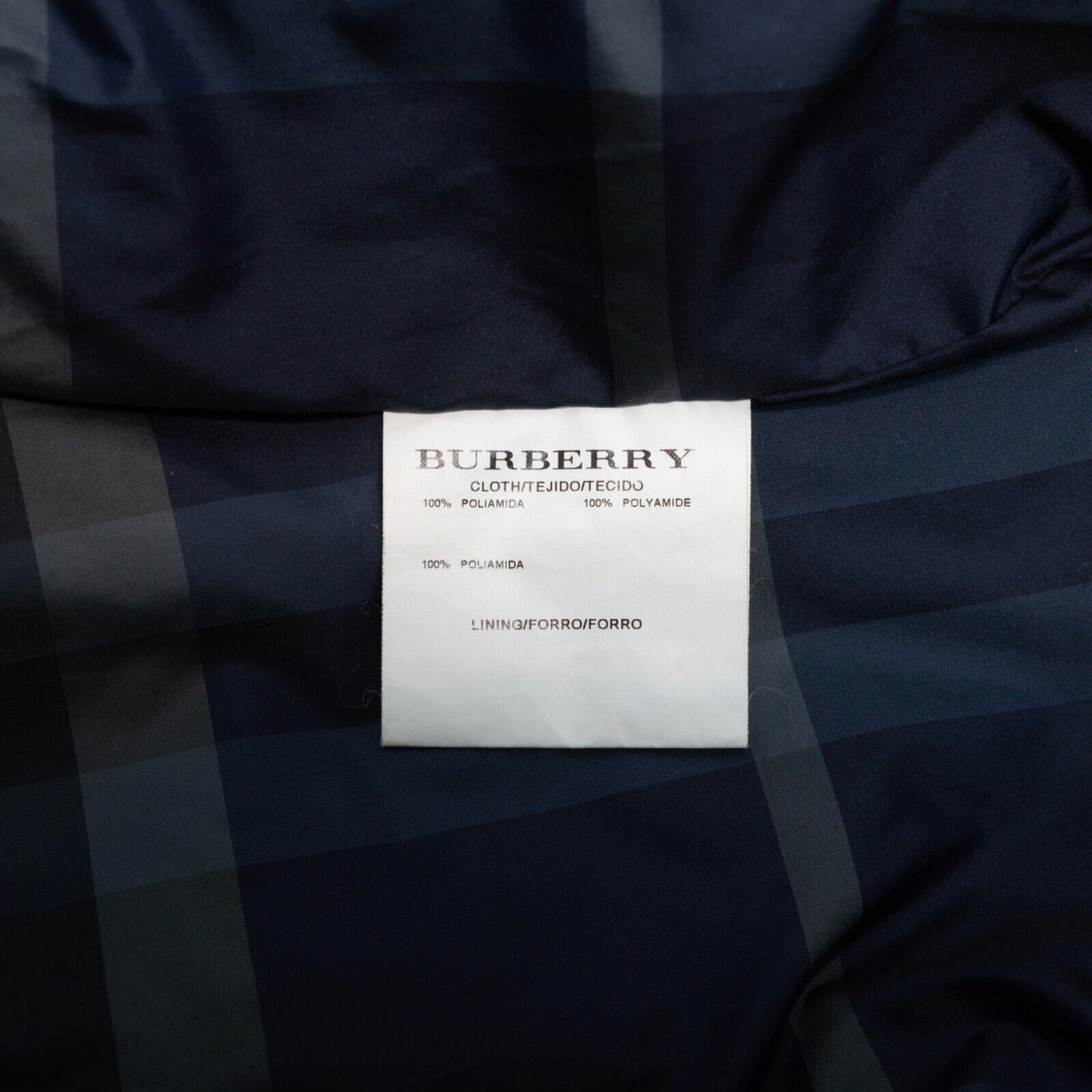 BURBERRY Check Green Vest Jacket Vintage 90s 00s