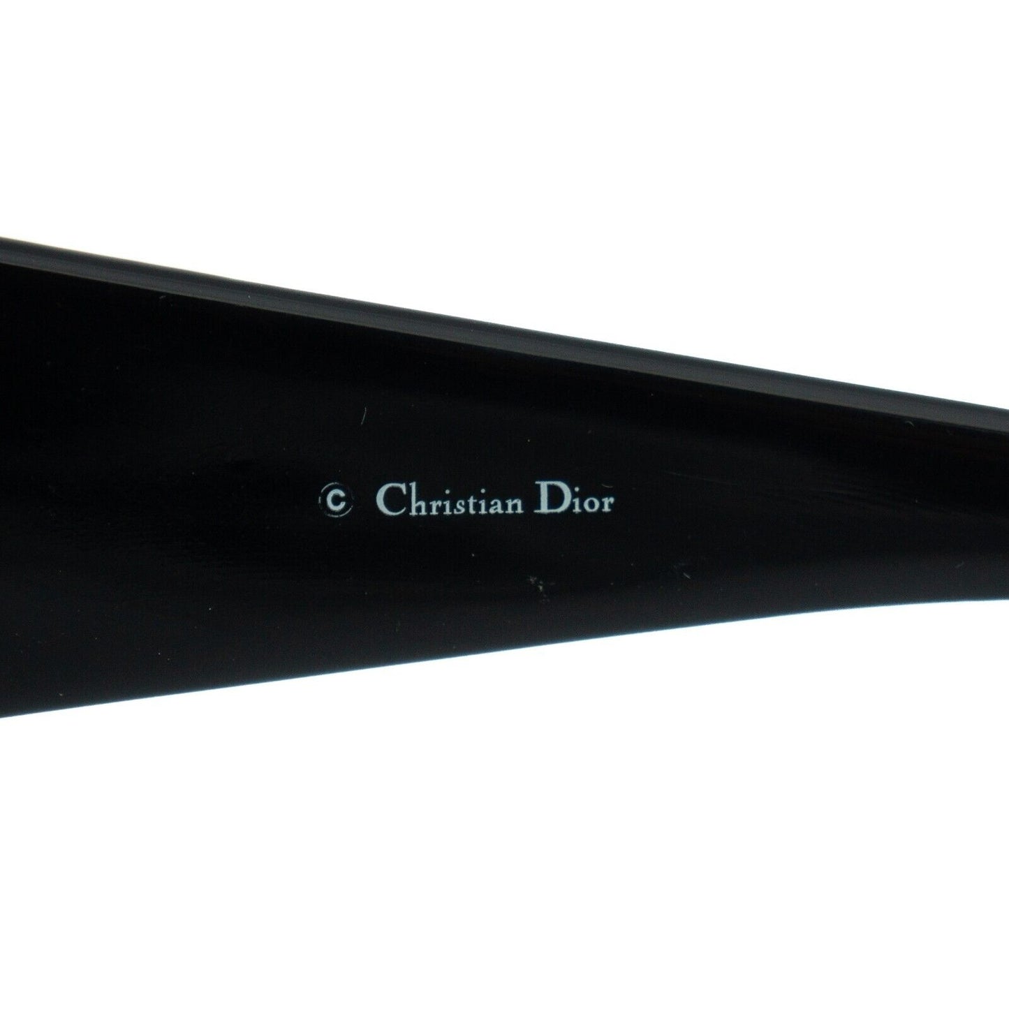 Christian DIOR YOUR DIOR 2 Black Logo Sunglasses Vintage 90s 00s