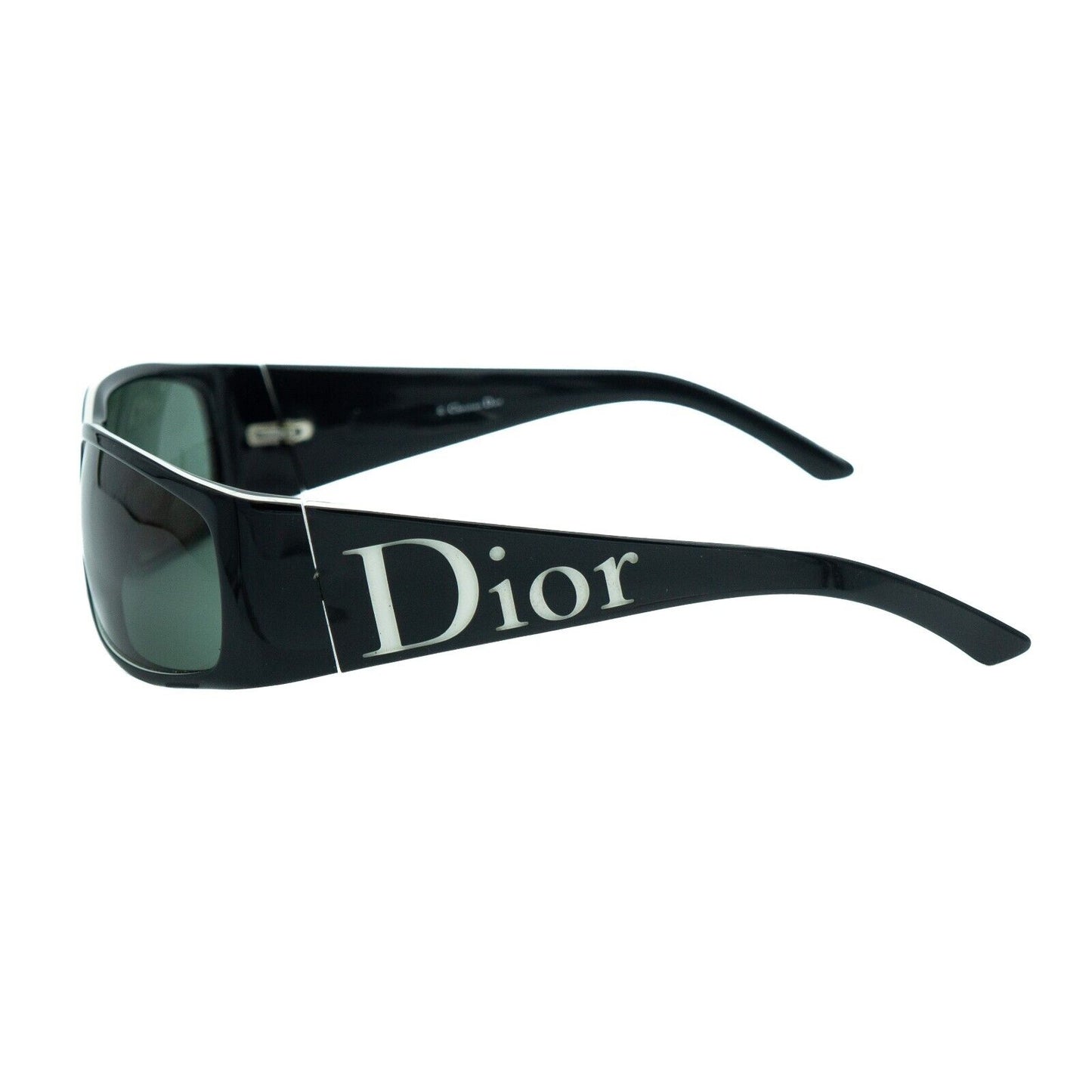 Christian DIOR YOUR DIOR 2 Black Logo Sunglasses Vintage 90s 00s