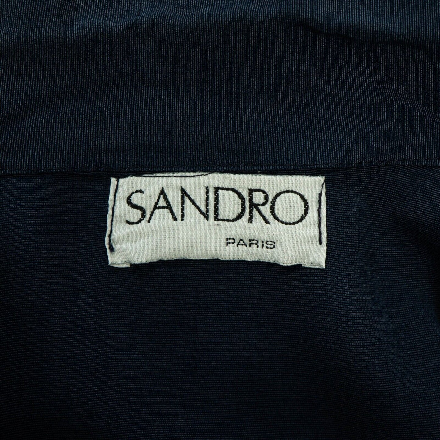 SANDRO Paris Blouse Blue Pearl Vintage 80s 90s